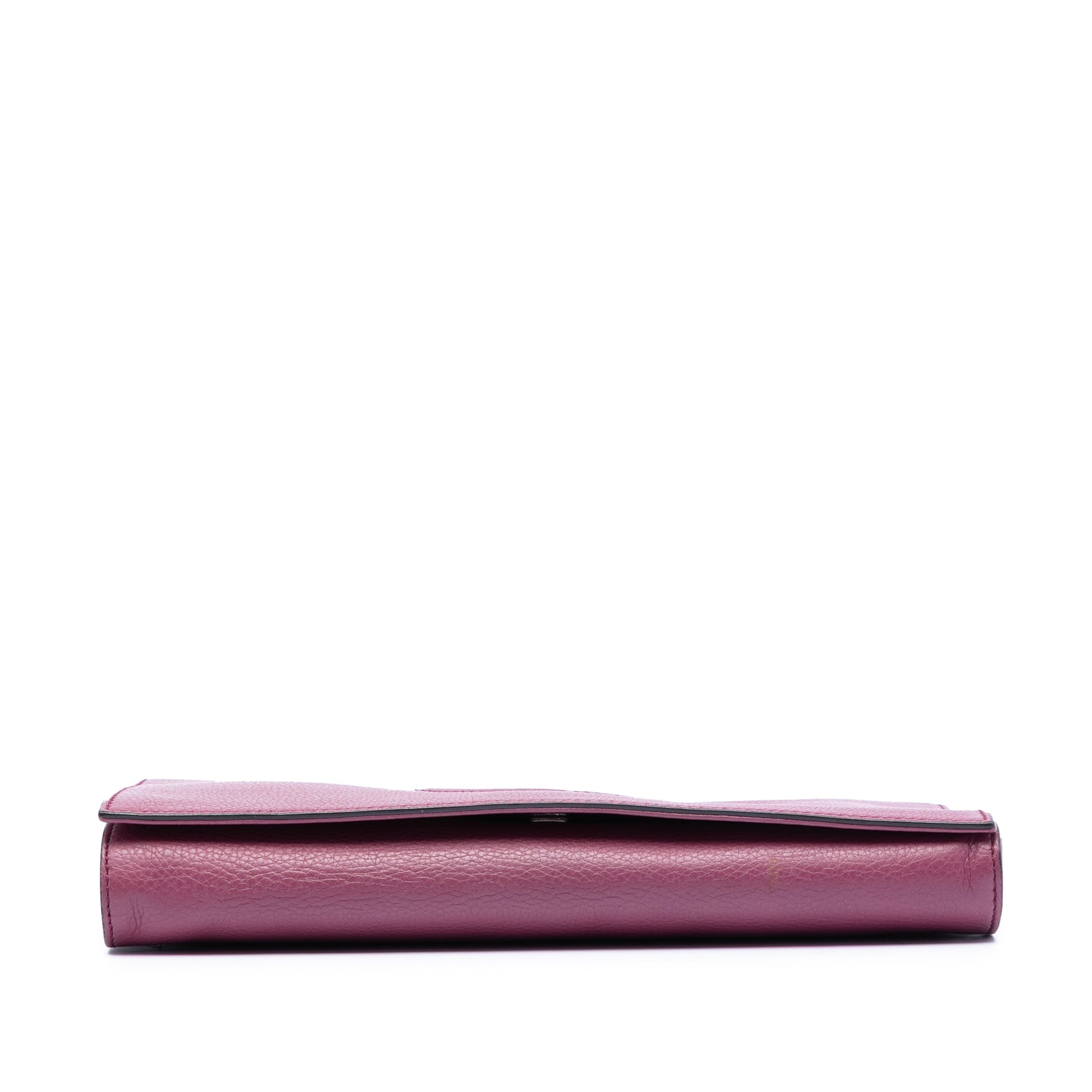 Gucci Leather Soho Disco Clutch