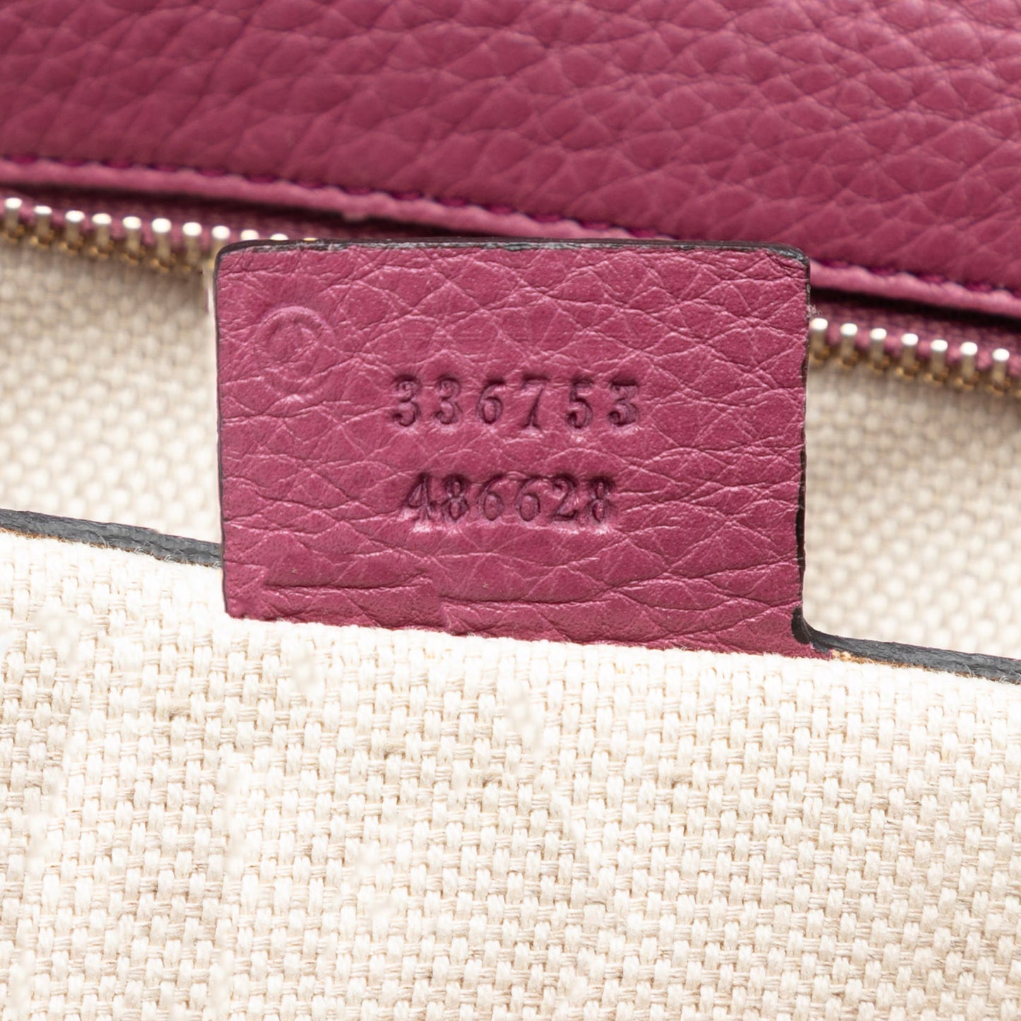 Gucci Leather Soho Disco Clutch