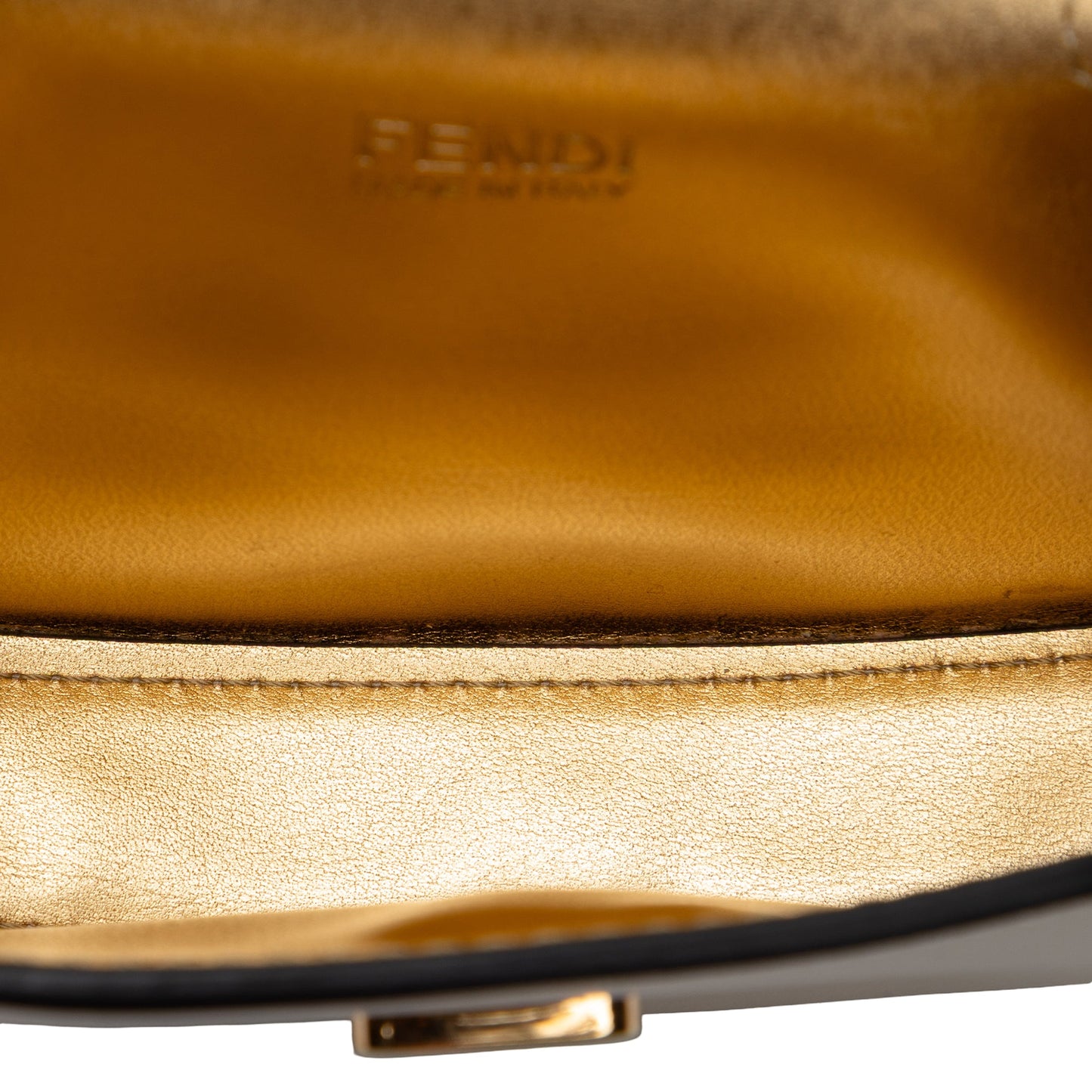 Fendi Mini Leather Cookie Hobo