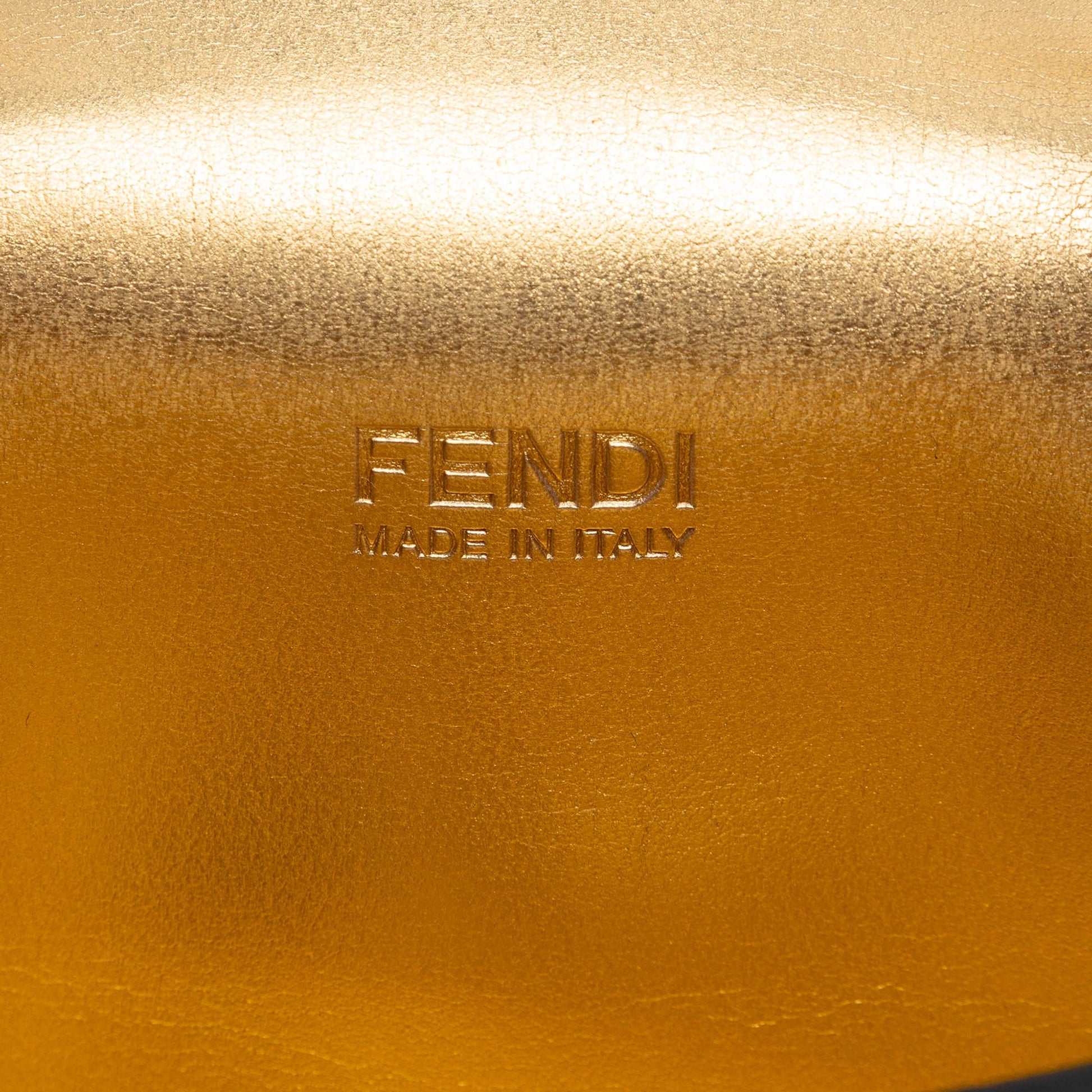 Fendi Mini Leather Cookie Hobo