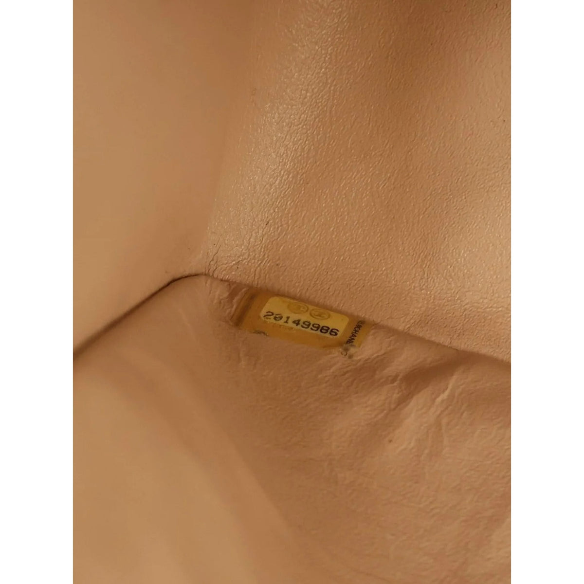 Chanel Jumbo Classic Caviar Double Flap — Beige