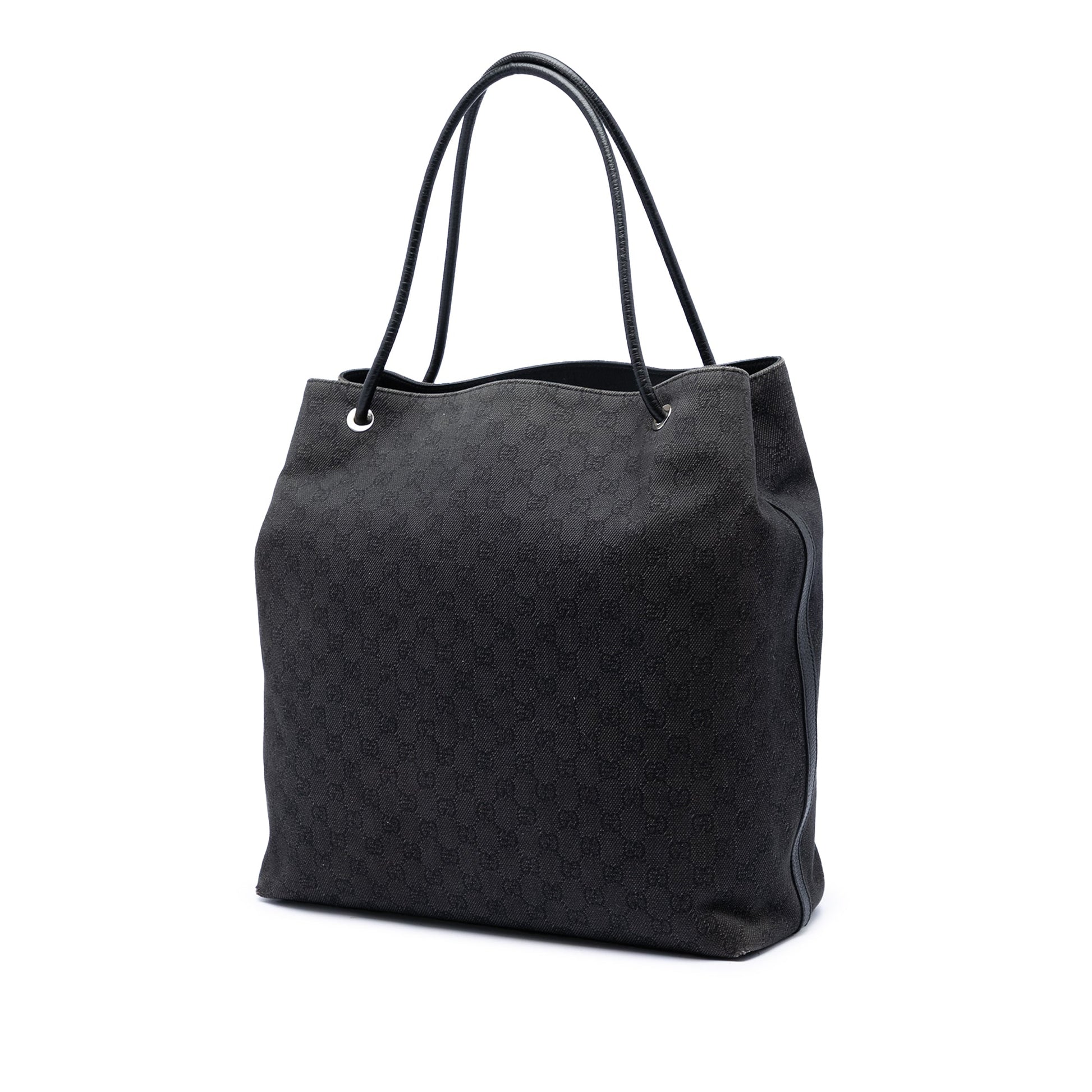 Gucci Large GG Denim Gifford Tote