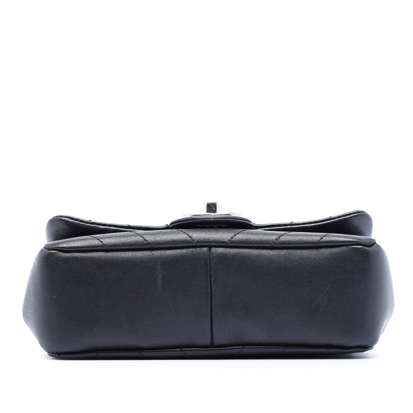 Chanel Mini CC Chevron Calfskin Single Flap