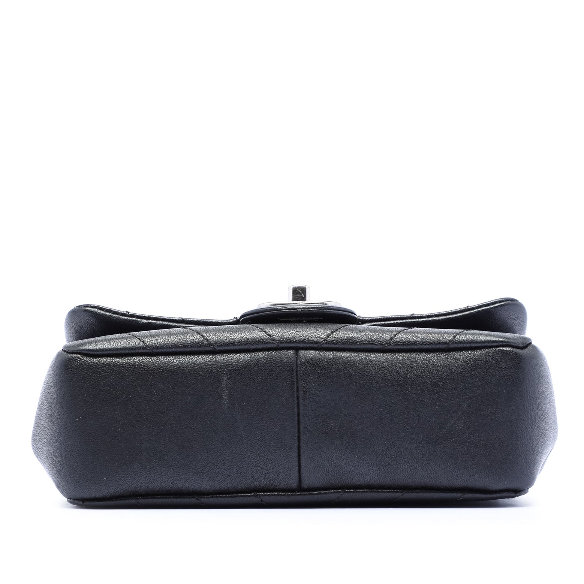 Chanel Mini CC Chevron Calfskin Single Flap