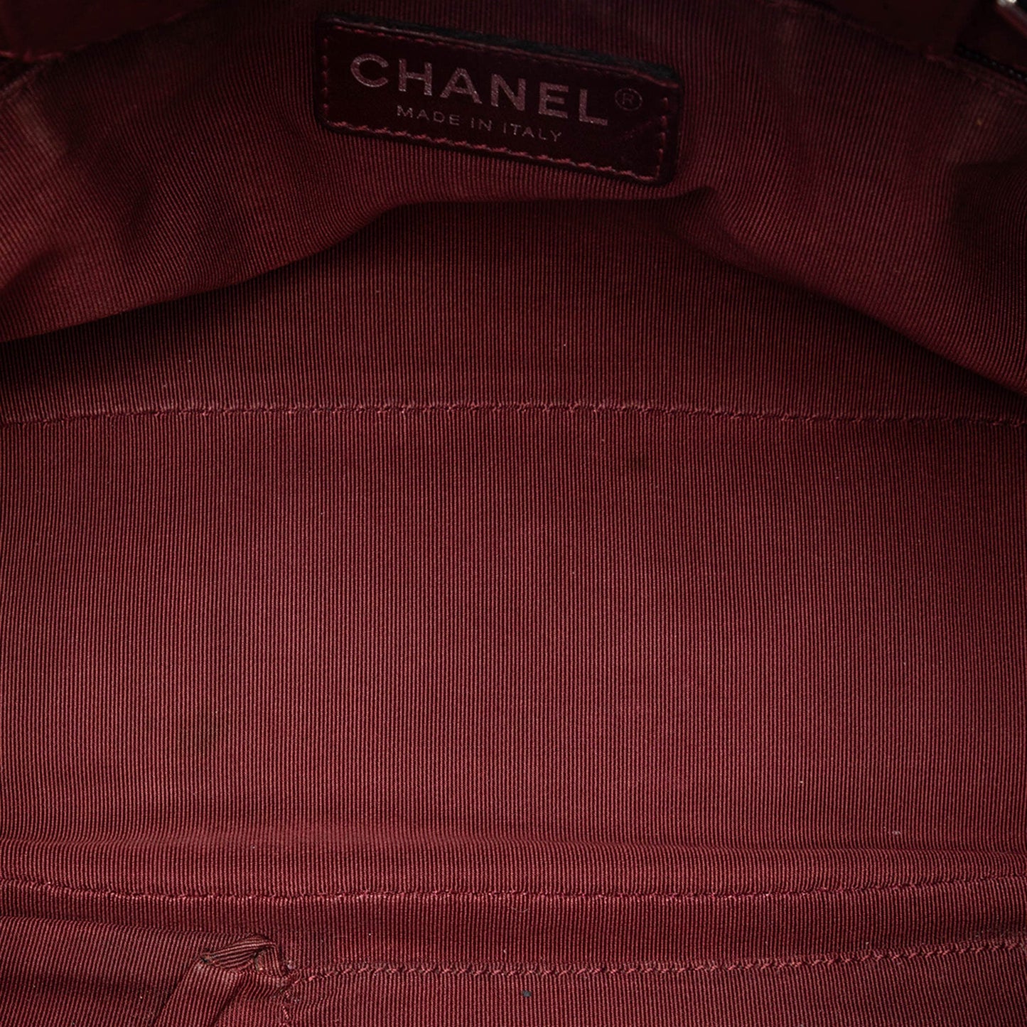 Chanel Quilted Caviar Shopping Tote