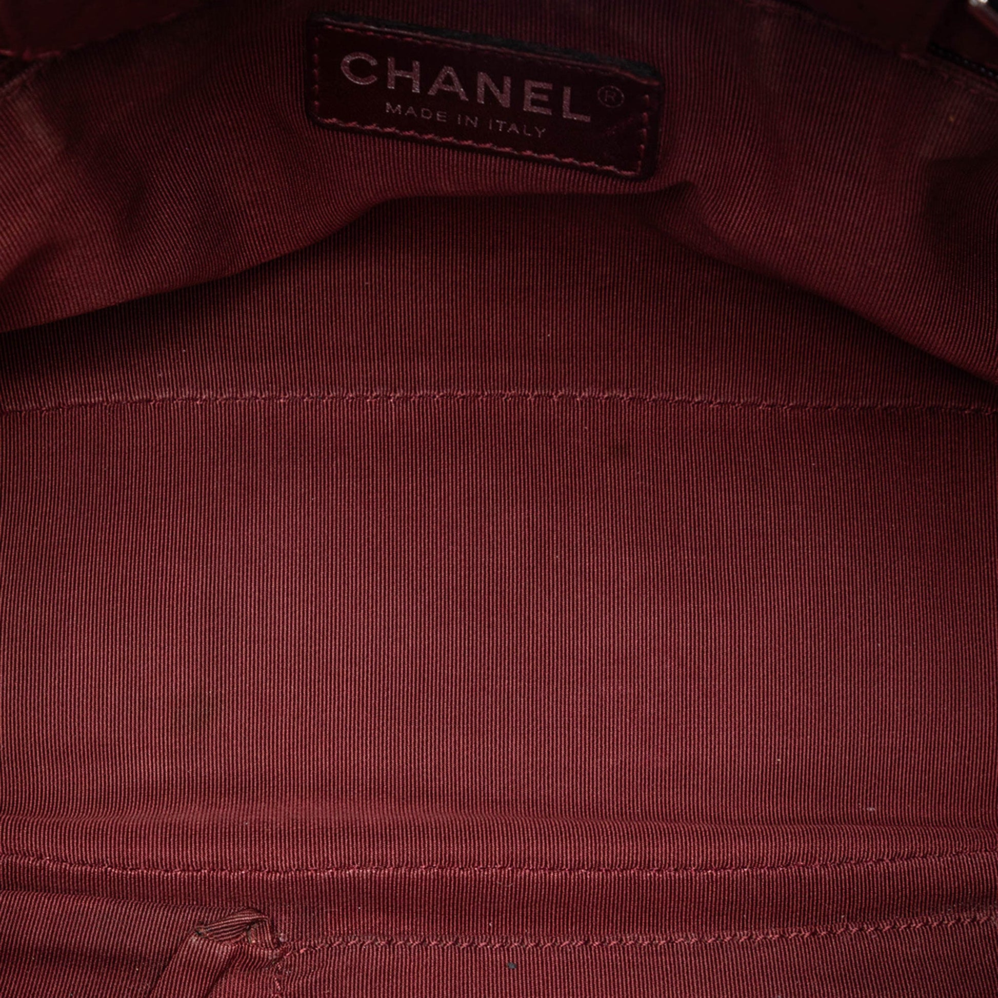 Chanel Quilted Caviar Shopping Tote