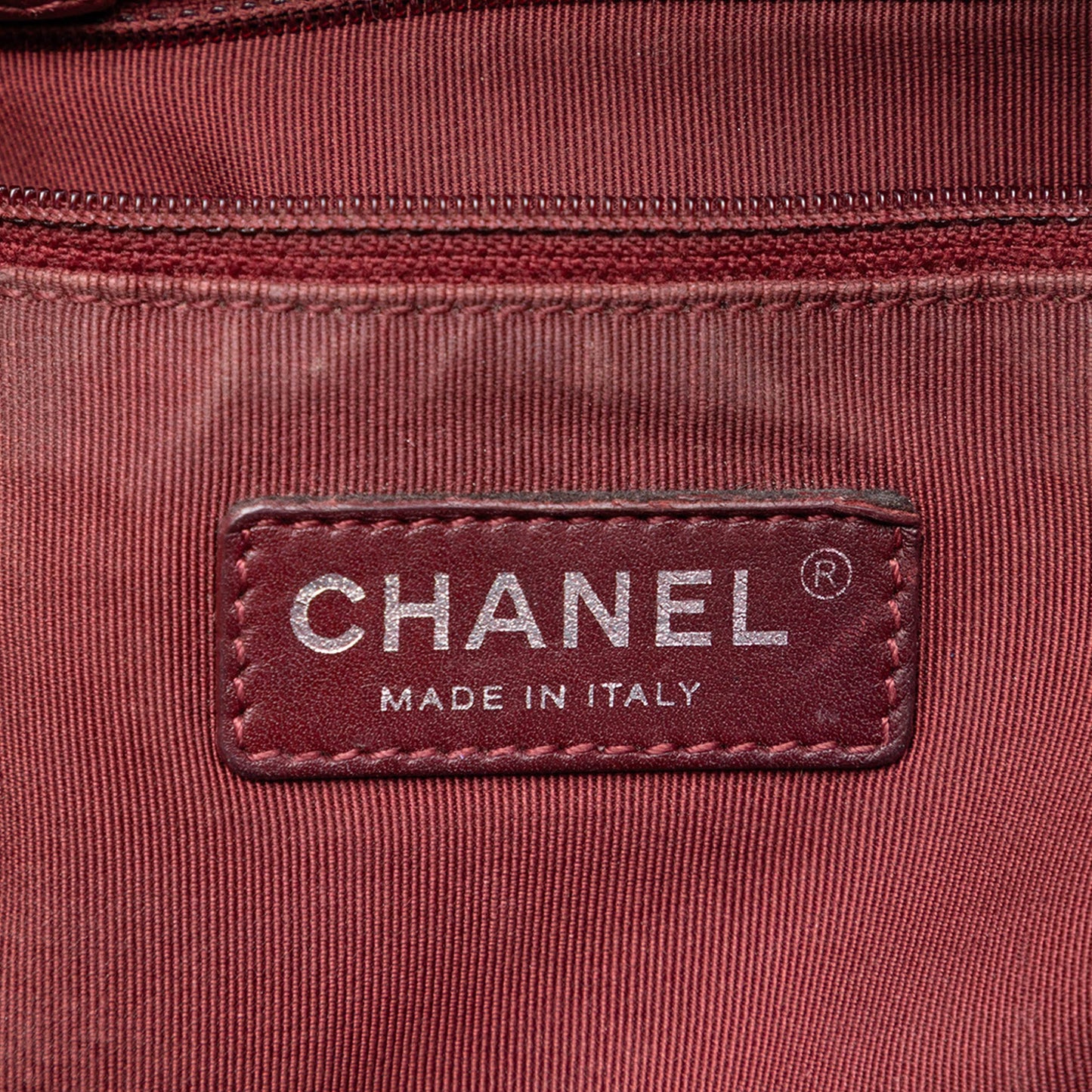 Chanel Quilted Caviar Shopping Tote