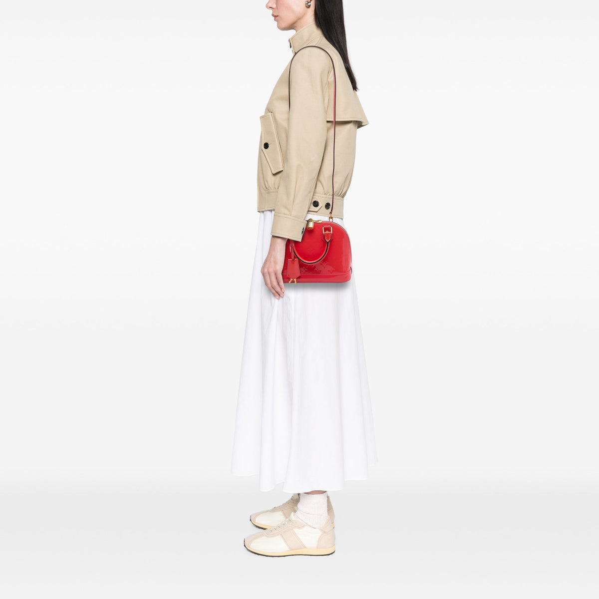 Louis Vuitton Monogram Vernis Alma BB
