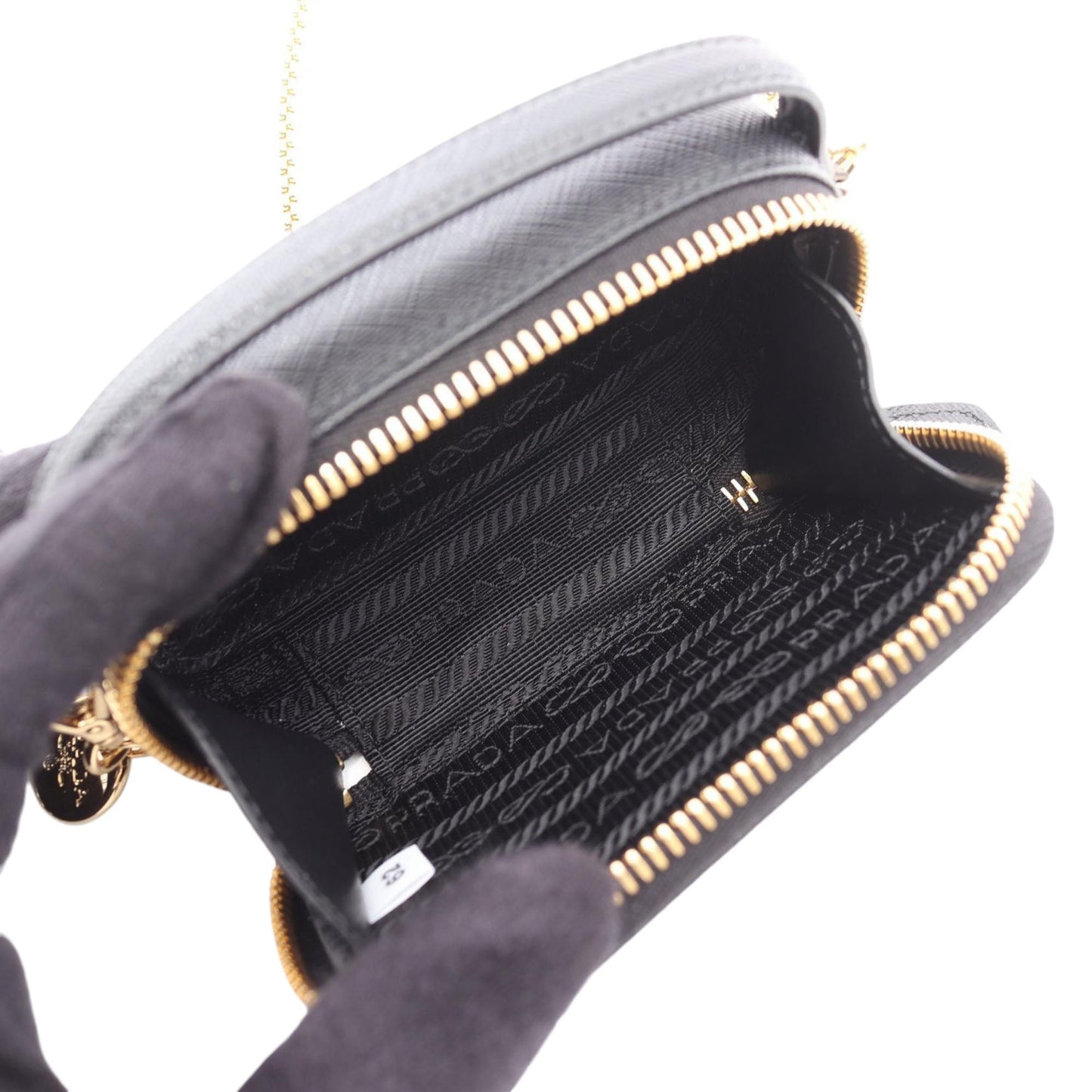 Prada Mini Saffiano Pouch