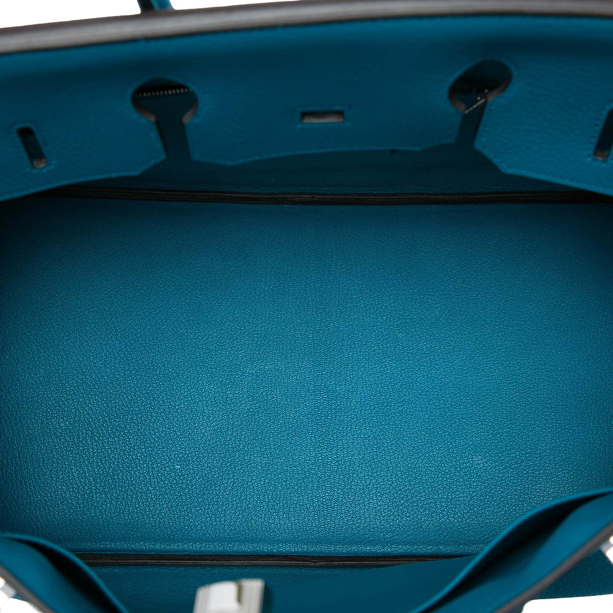 Hermès Clemence Birkin Retourne 35 — Blue