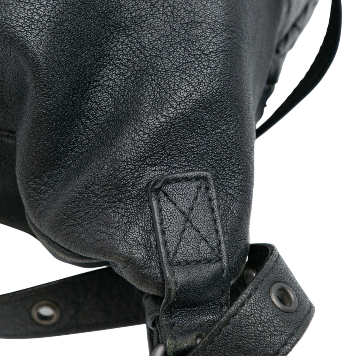 Bottega Veneta Nappa Intrecciato Drawstring Flap Backpack