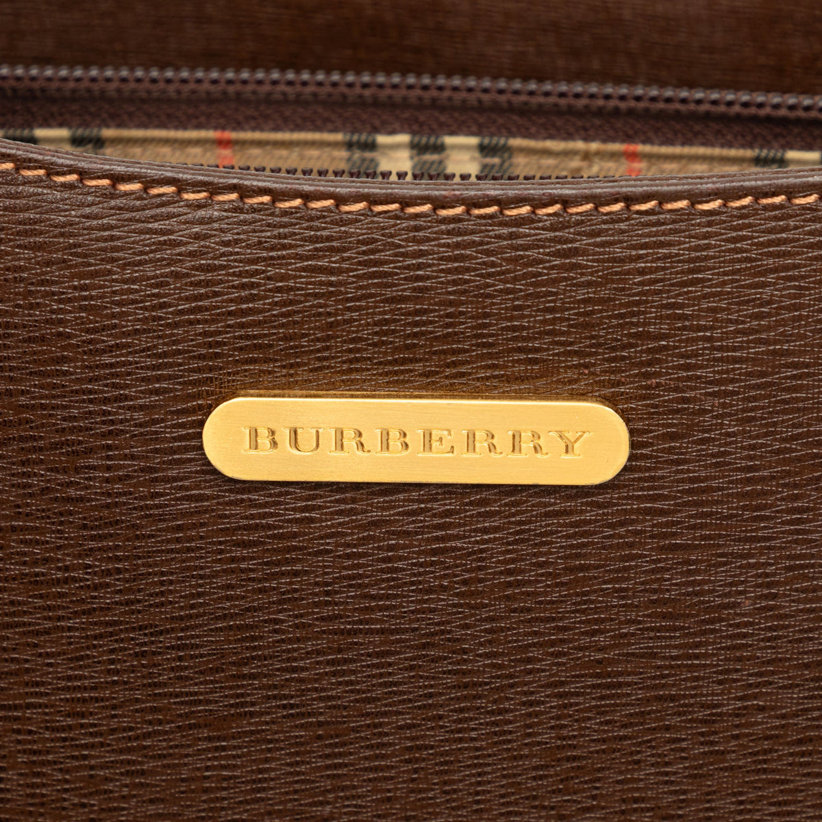 Burberry Leather Shoulder Bag