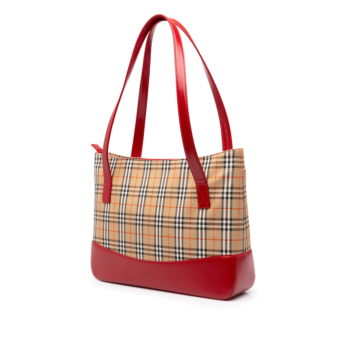 Burberry Haymarket Check Canvas Tote