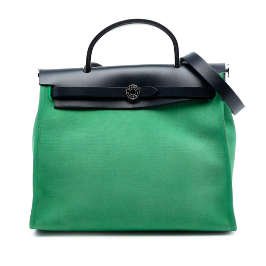 Hermès Toile Herbag Zip 31