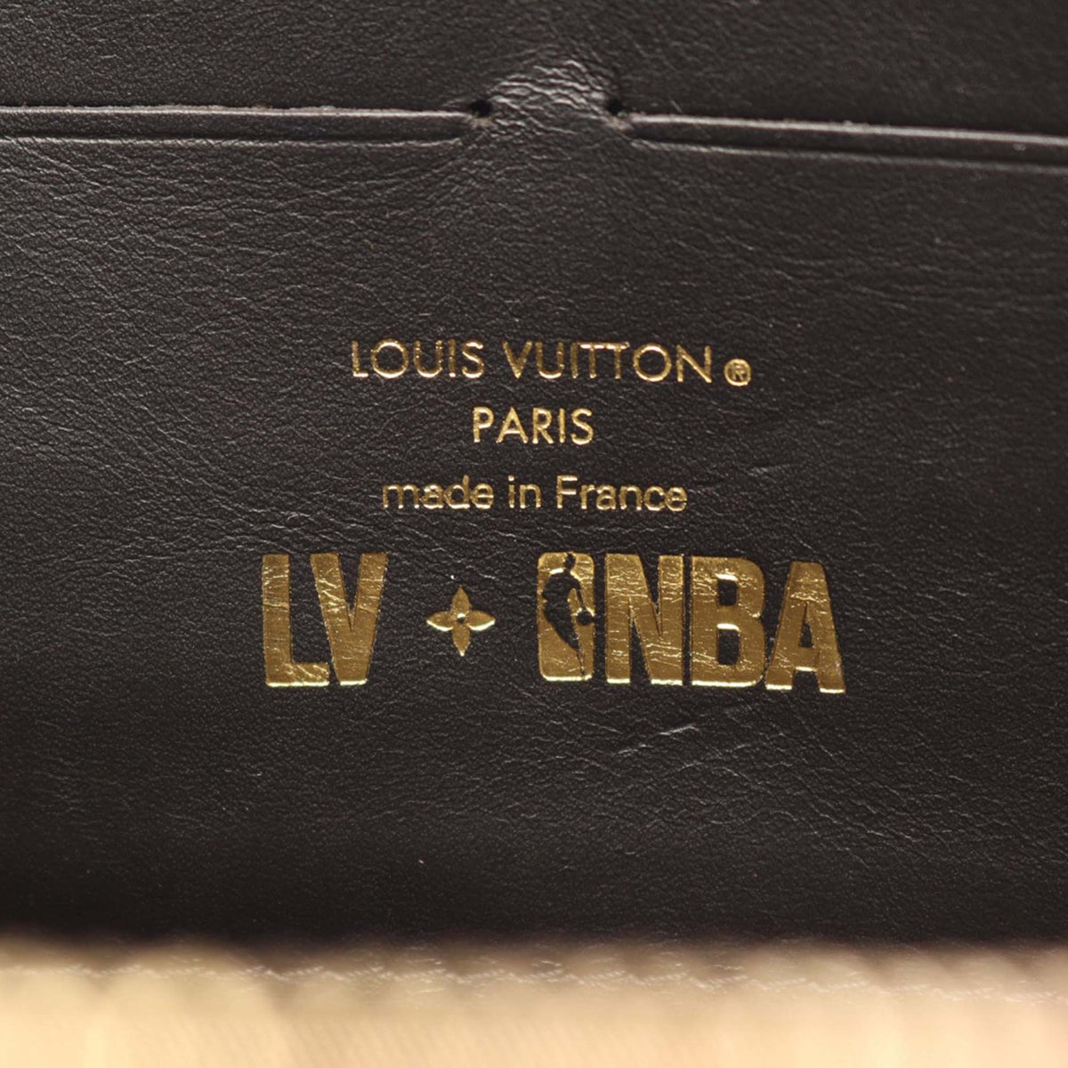 Louis Vuitton x NBA Leather Soft Trunk Wallet on Strap — Brown