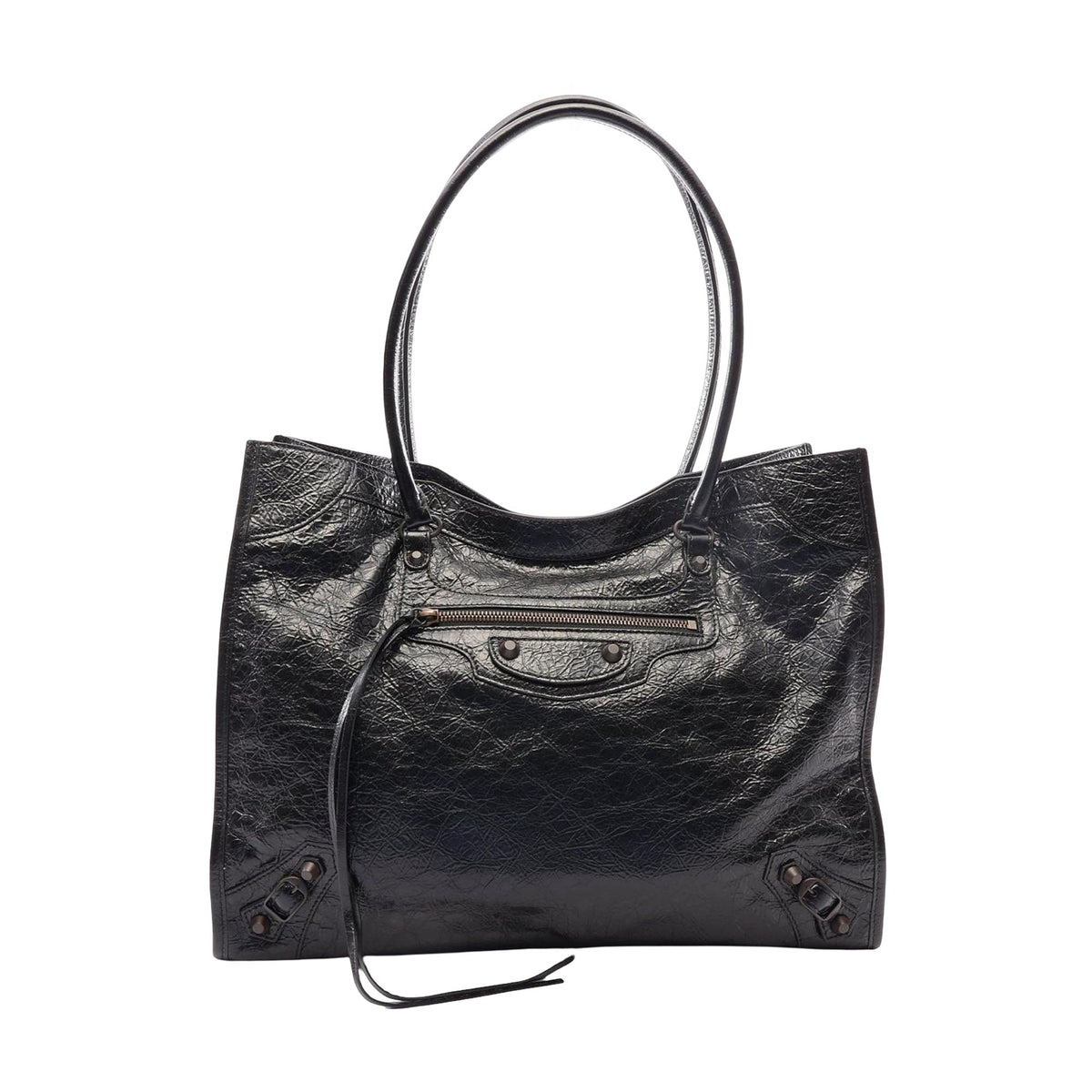 Balenciaga Medium Lambskin Le City Tote