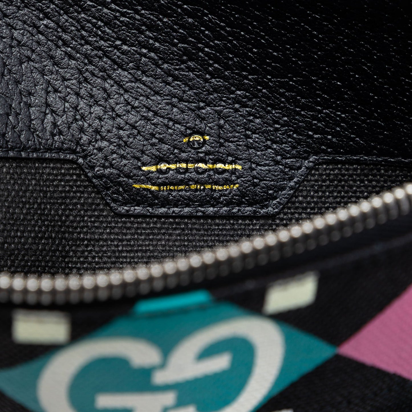 Gucci Jumbo GG Canvas Geometric Print Clutch