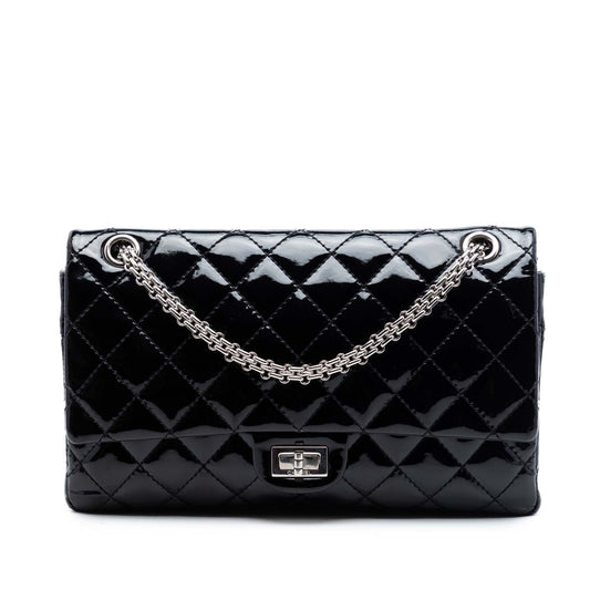 Chanel Quilted Patent Reissue 2.55 Double Flap 226