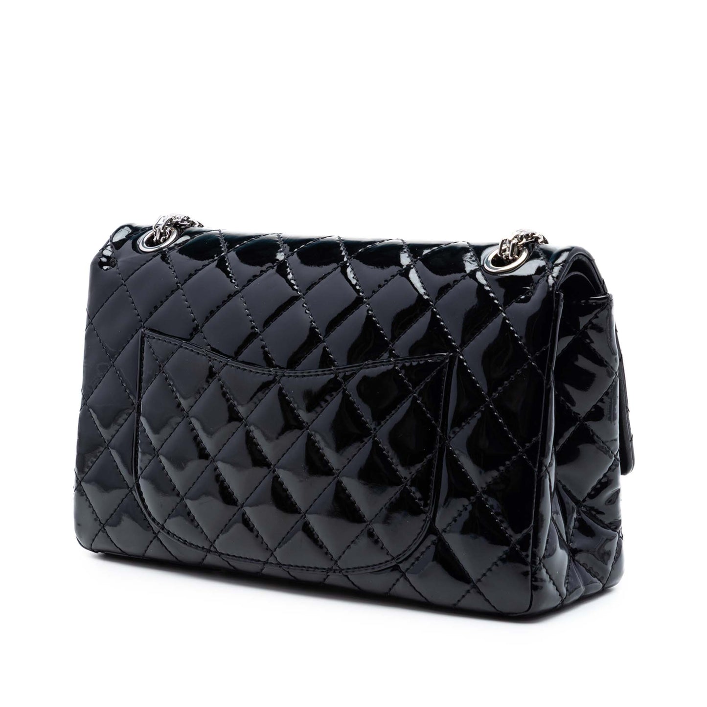 Chanel Quilted Patent Reissue 2.55 Double Flap 226