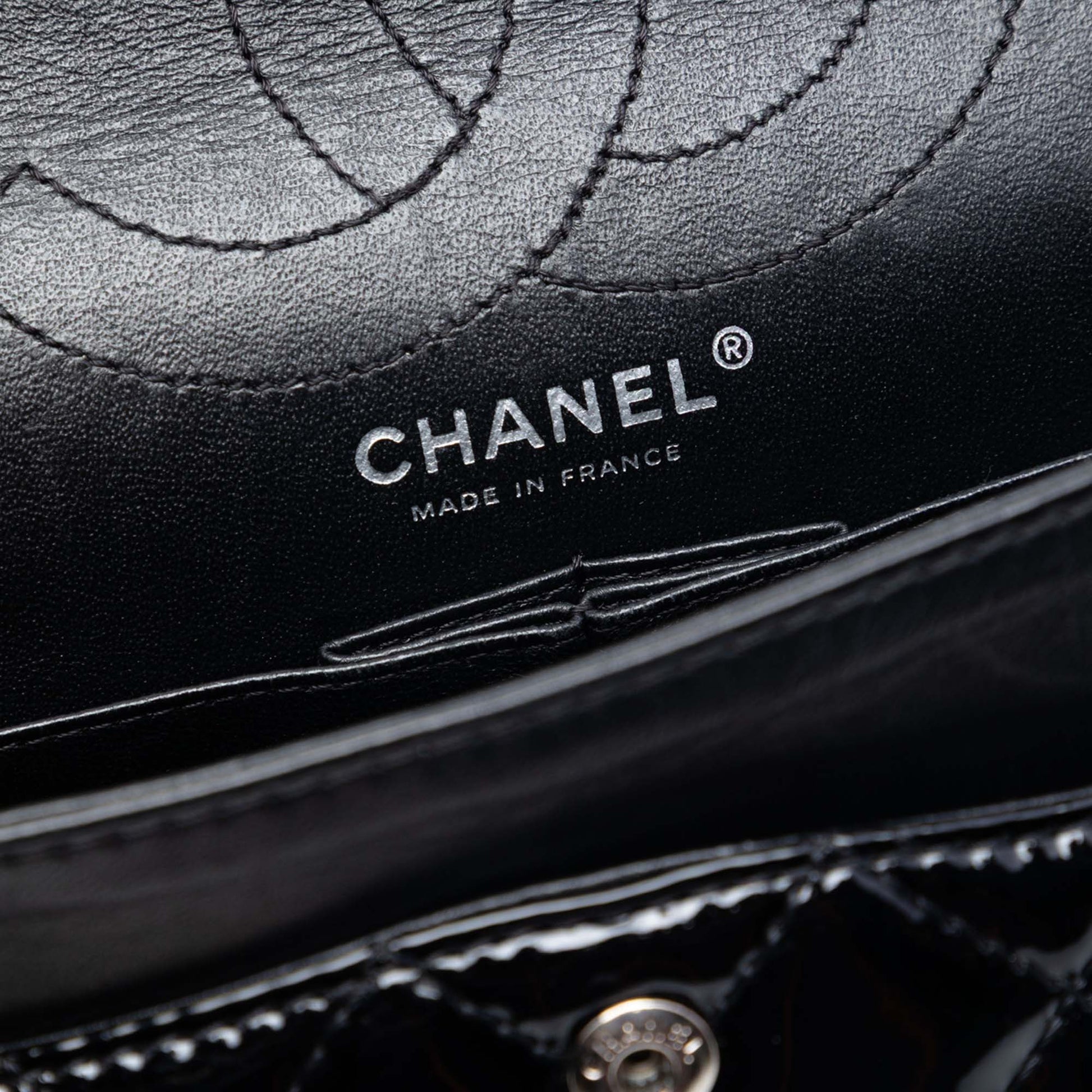 Chanel Quilted Patent Reissue 2.55 Double Flap 226