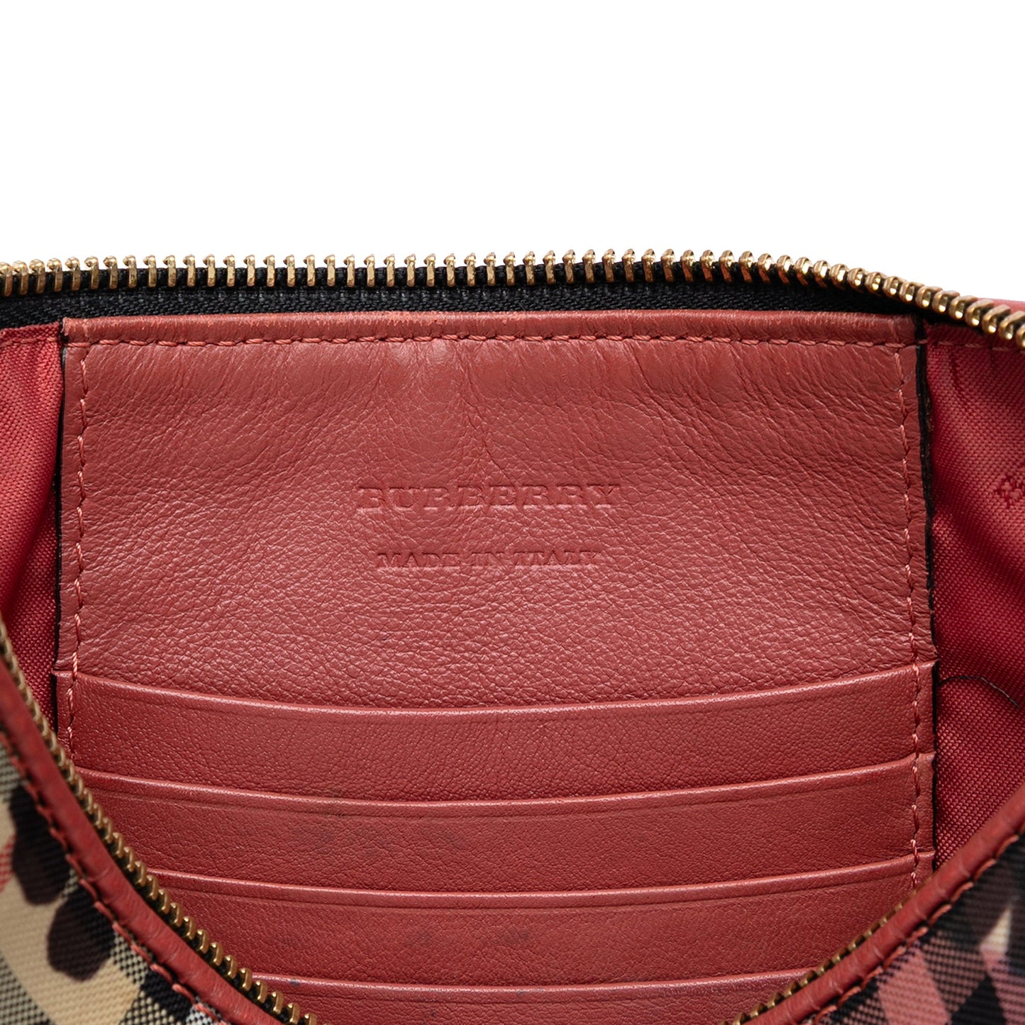 Haymarket Check Peony Rose Crossbody