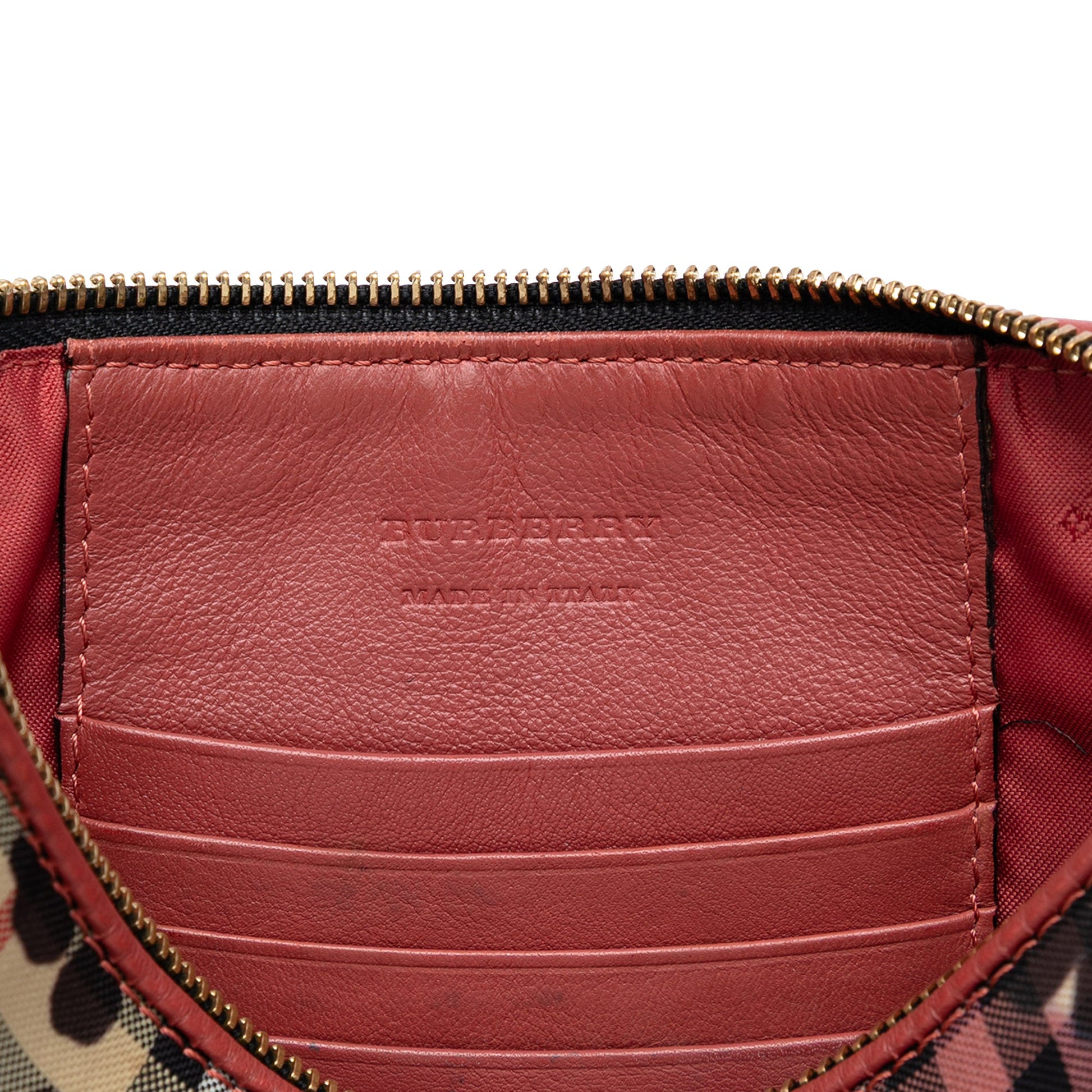 Haymarket Check Peony Rose Crossbody