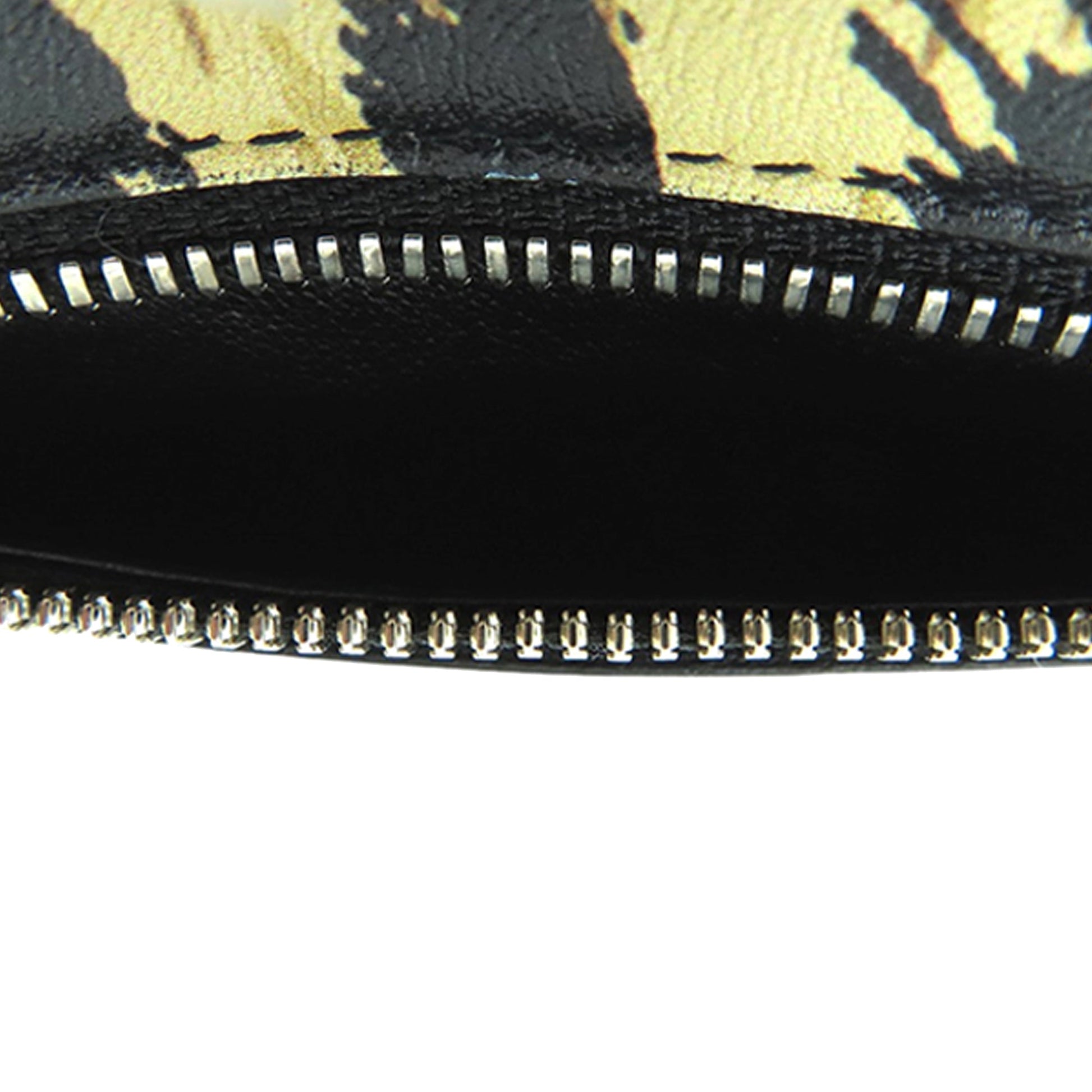 Balenciaga Leopard Printed Calfskin Continental Wallet on Chain