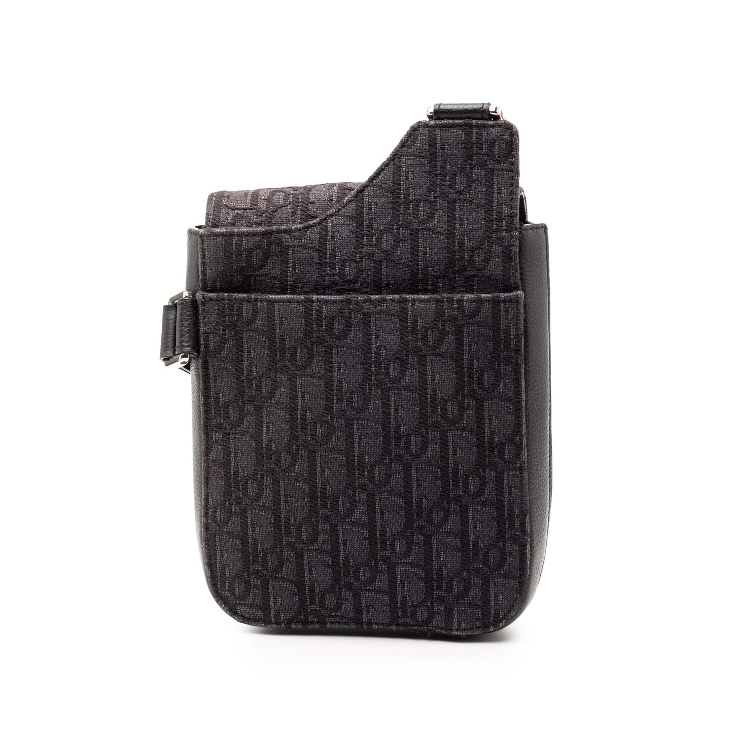 Dior Oblique Canvas Saddle Pouch Crossbody