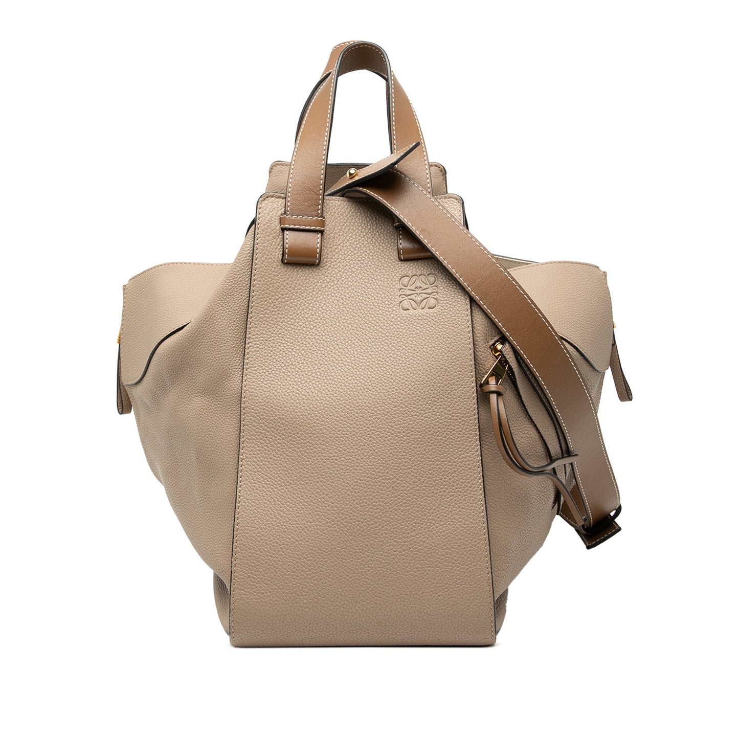 LOEWE Medium Grained Calfskin Hammock Satchel