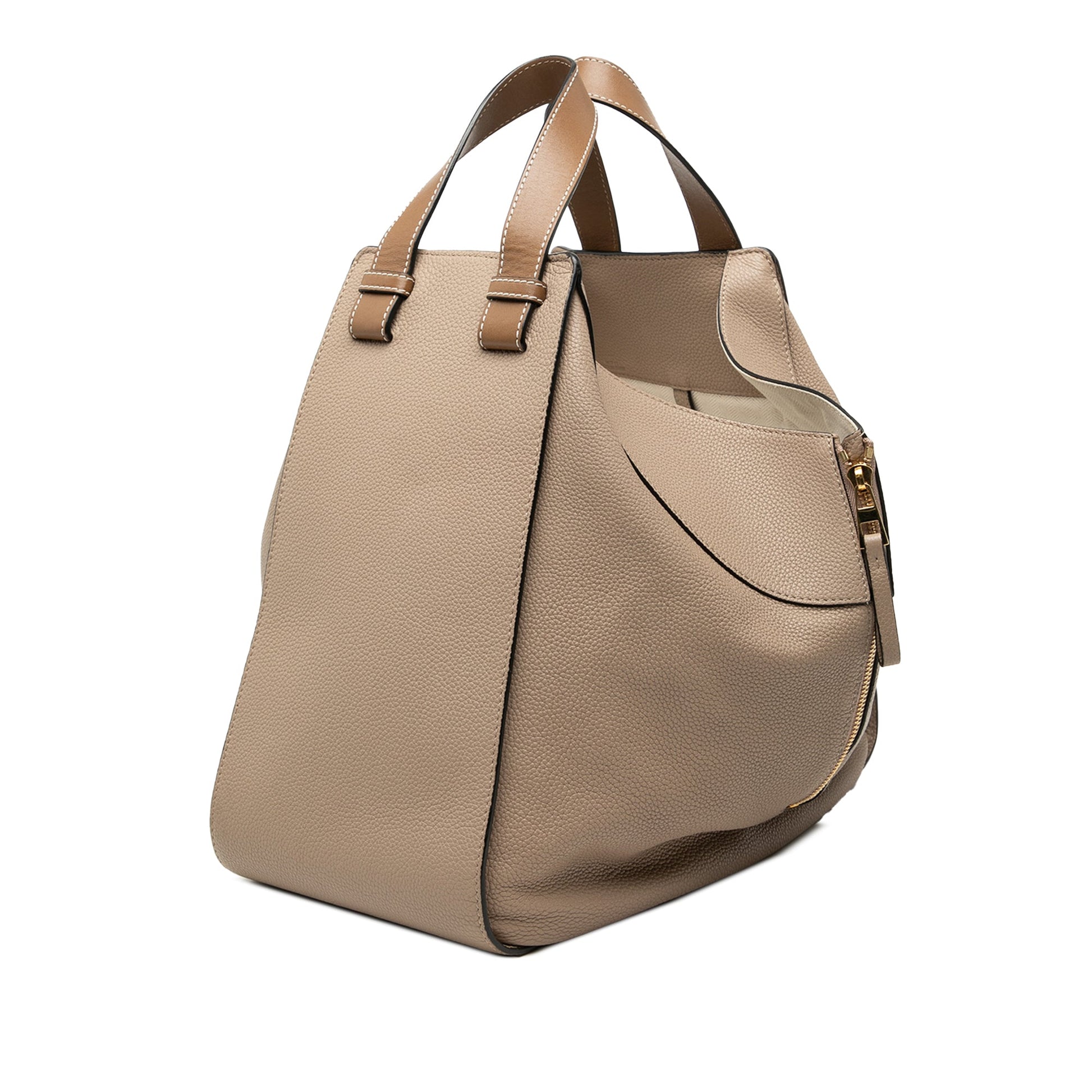 LOEWE Medium Grained Calfskin Hammock Satchel