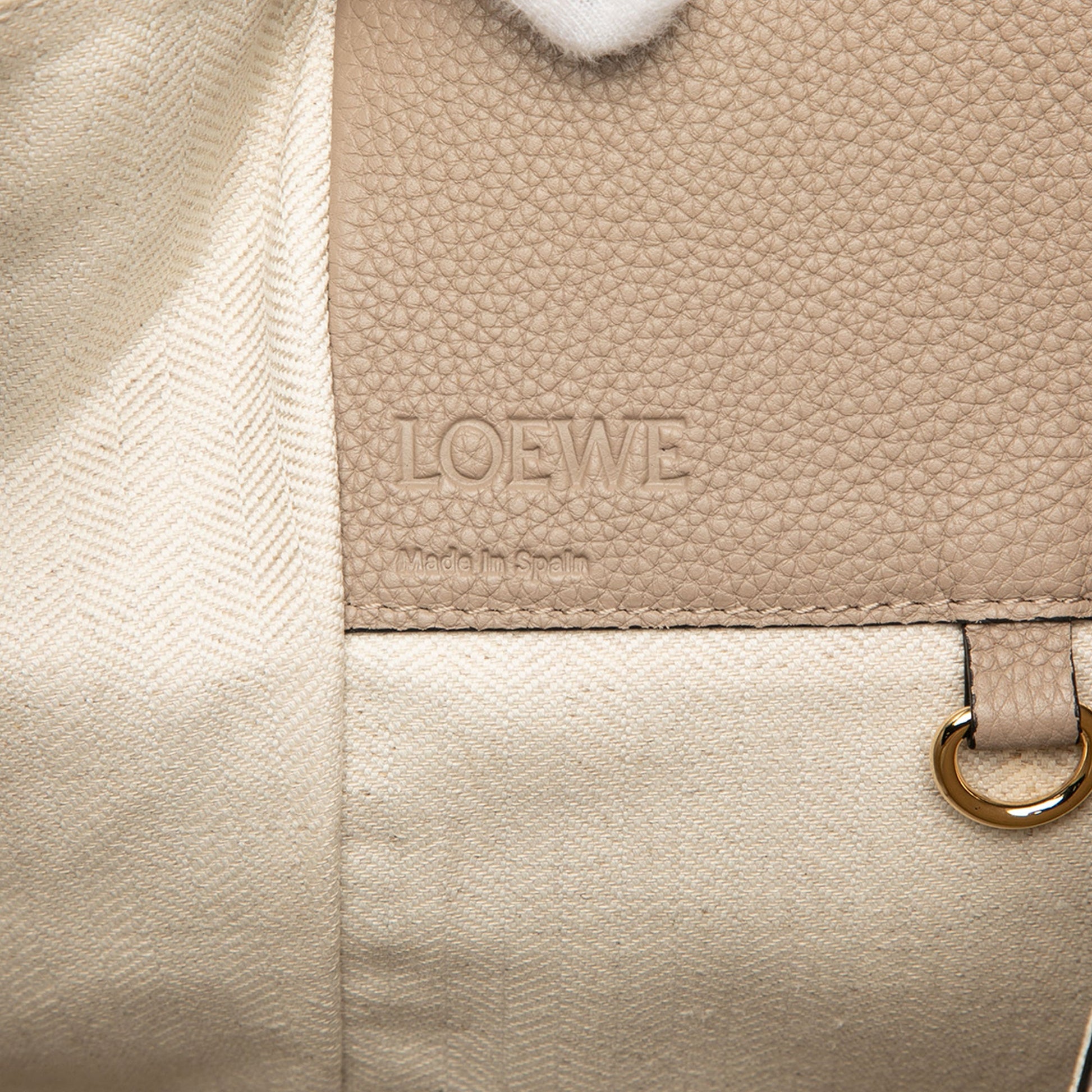 LOEWE Medium Grained Calfskin Hammock Satchel