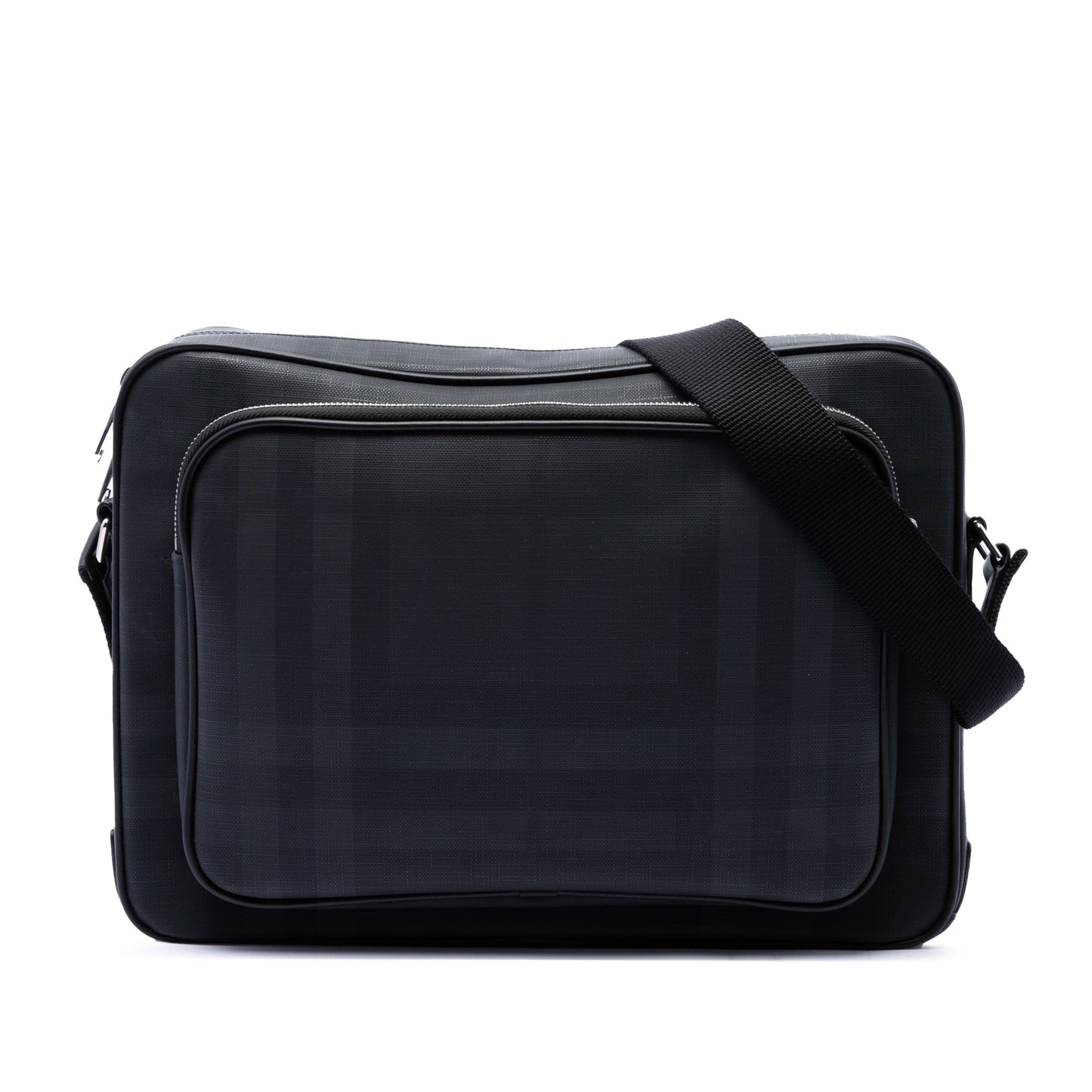 Burberry London Check Coated Canvas Marlon Messenger Bag