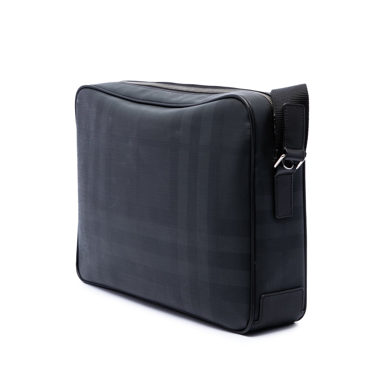 Burberry London Check Coated Canvas Marlon Messenger Bag