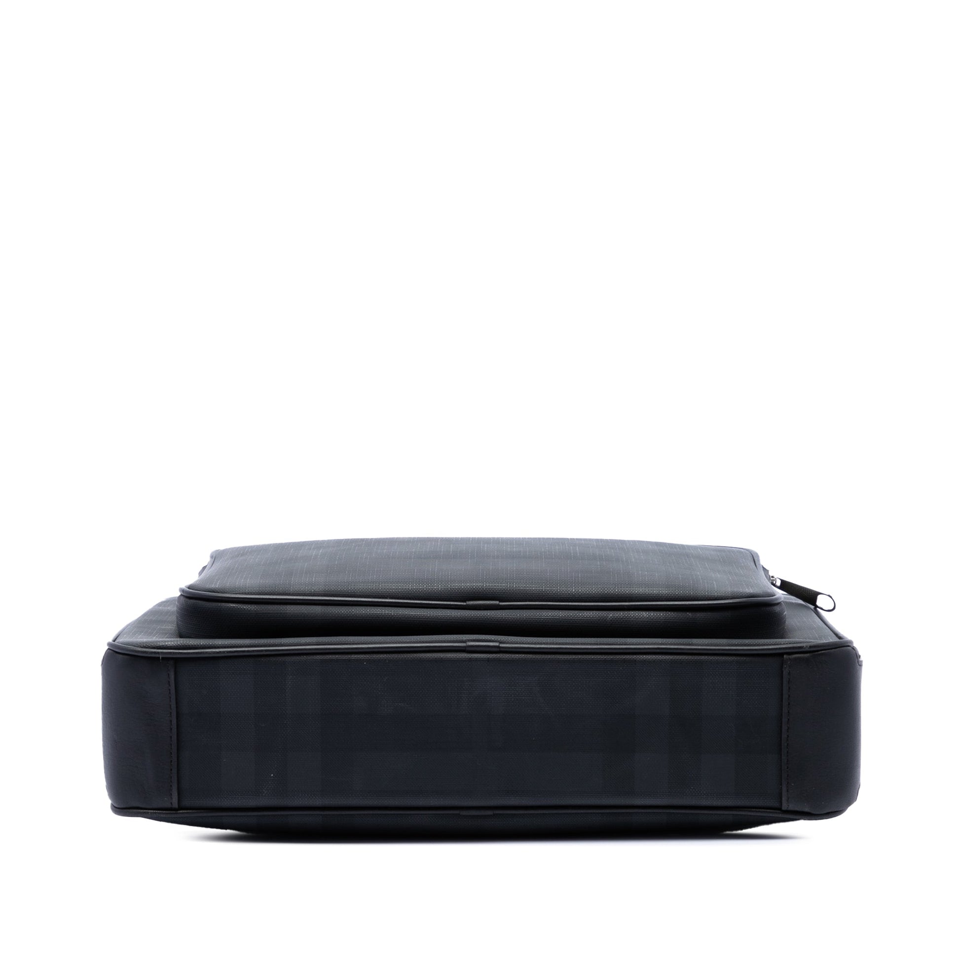 Burberry London Check Coated Canvas Marlon Messenger Bag