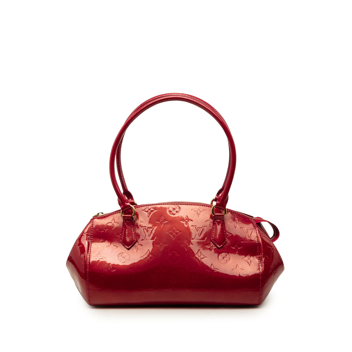 Louis Vuitton Monogram Vernis Sherwood PM — Red