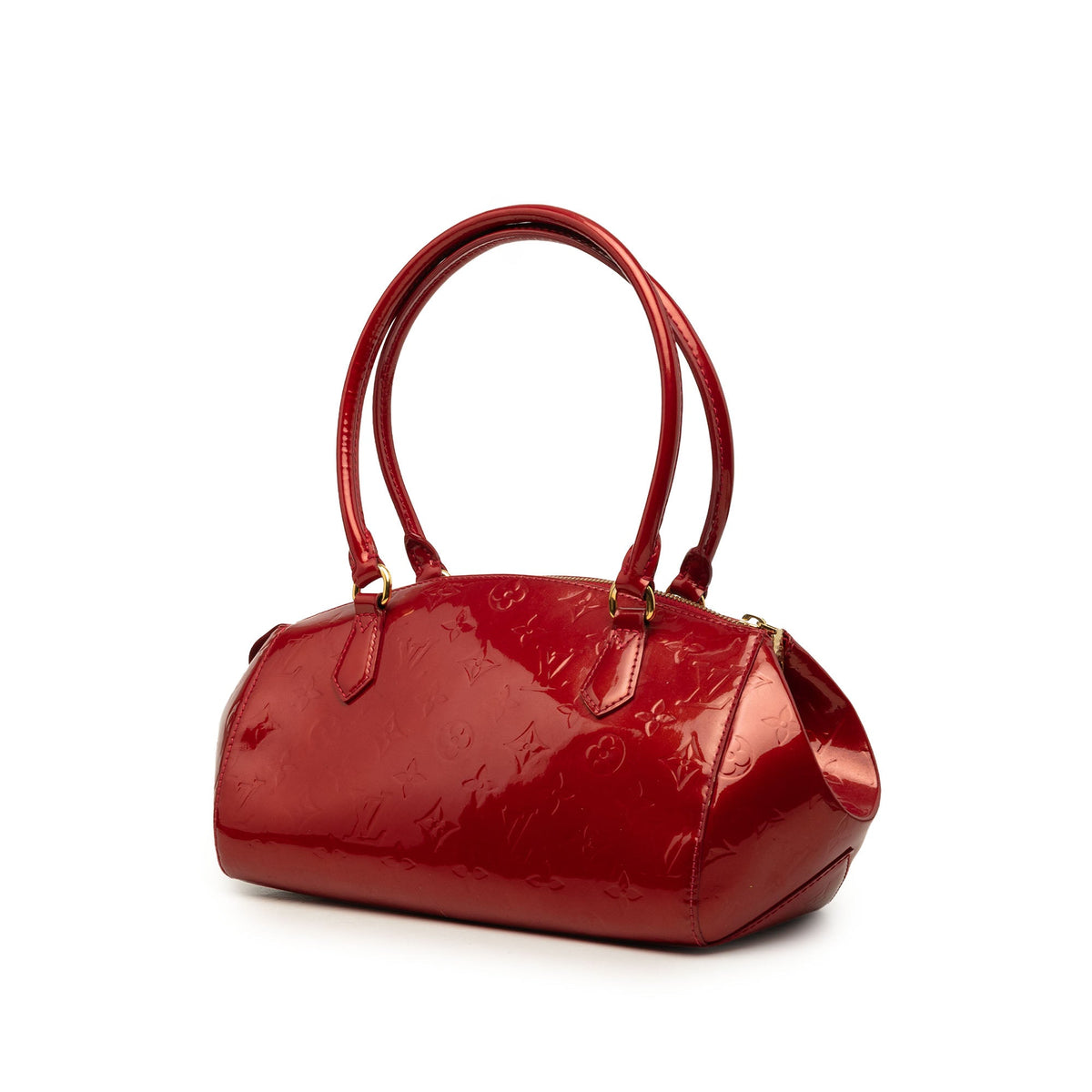 Louis Vuitton Monogram Vernis Sherwood PM — Red