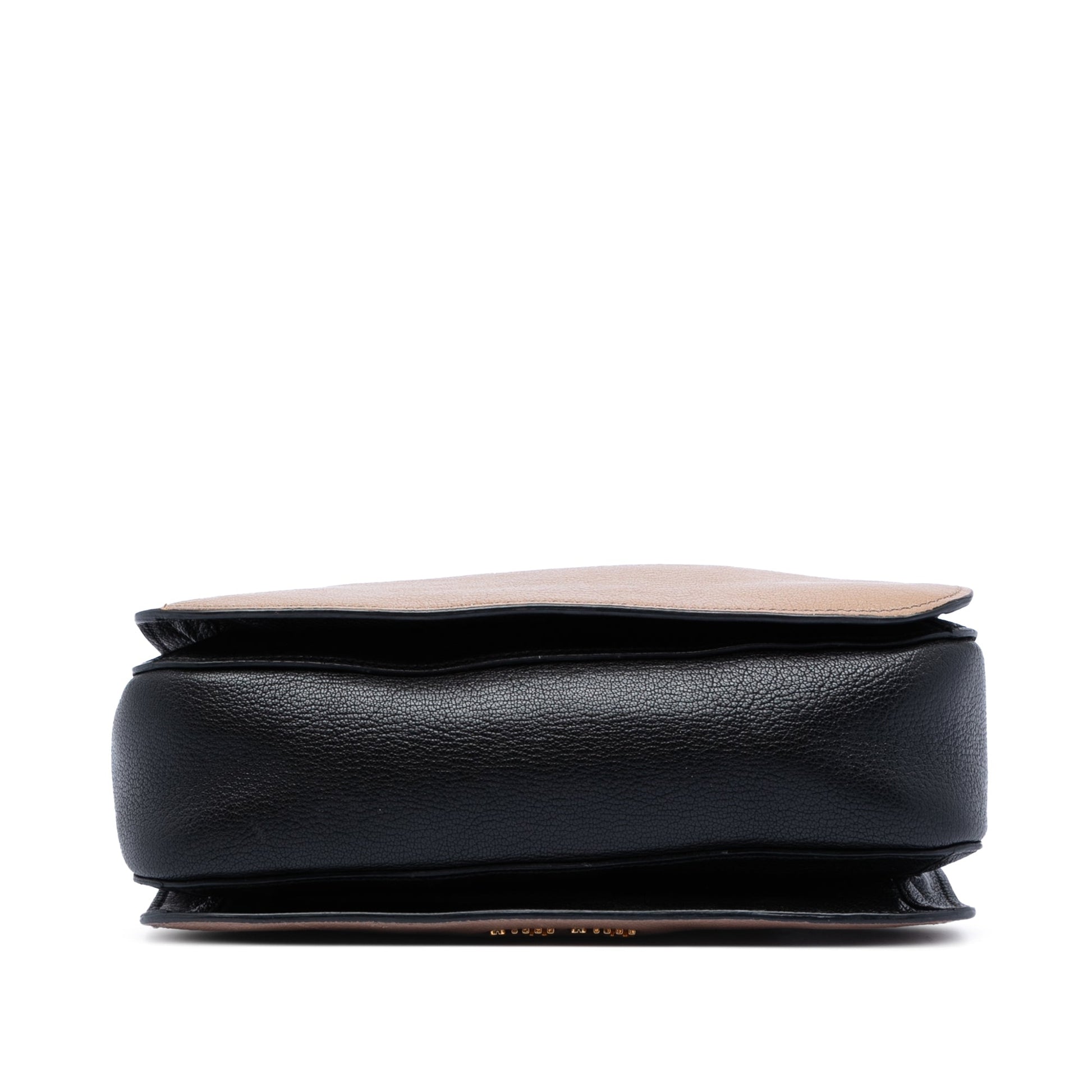 Miu Miu Bicolor Goatskin Madras Satchel