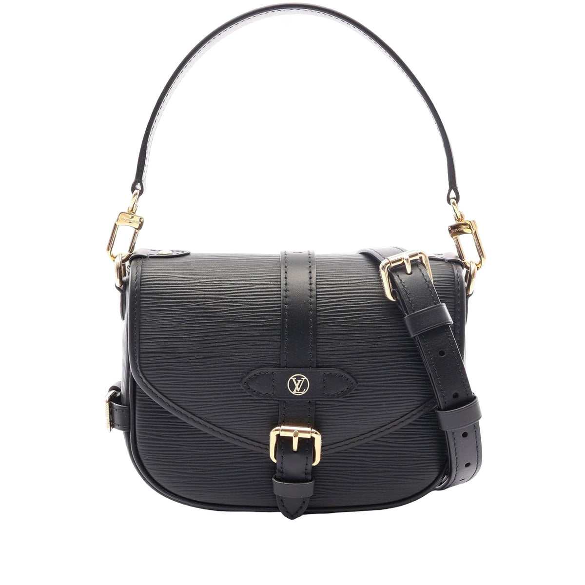 Louis Vuitton Epi Saumur BB — Black