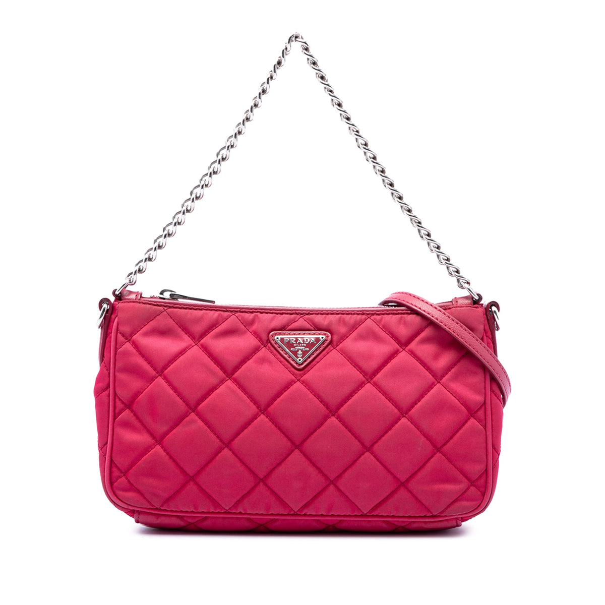 Prada Impuntu Tessuto Satchel