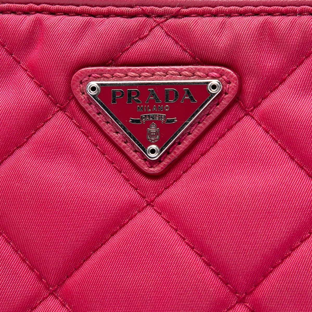 Prada Impuntu Tessuto Satchel