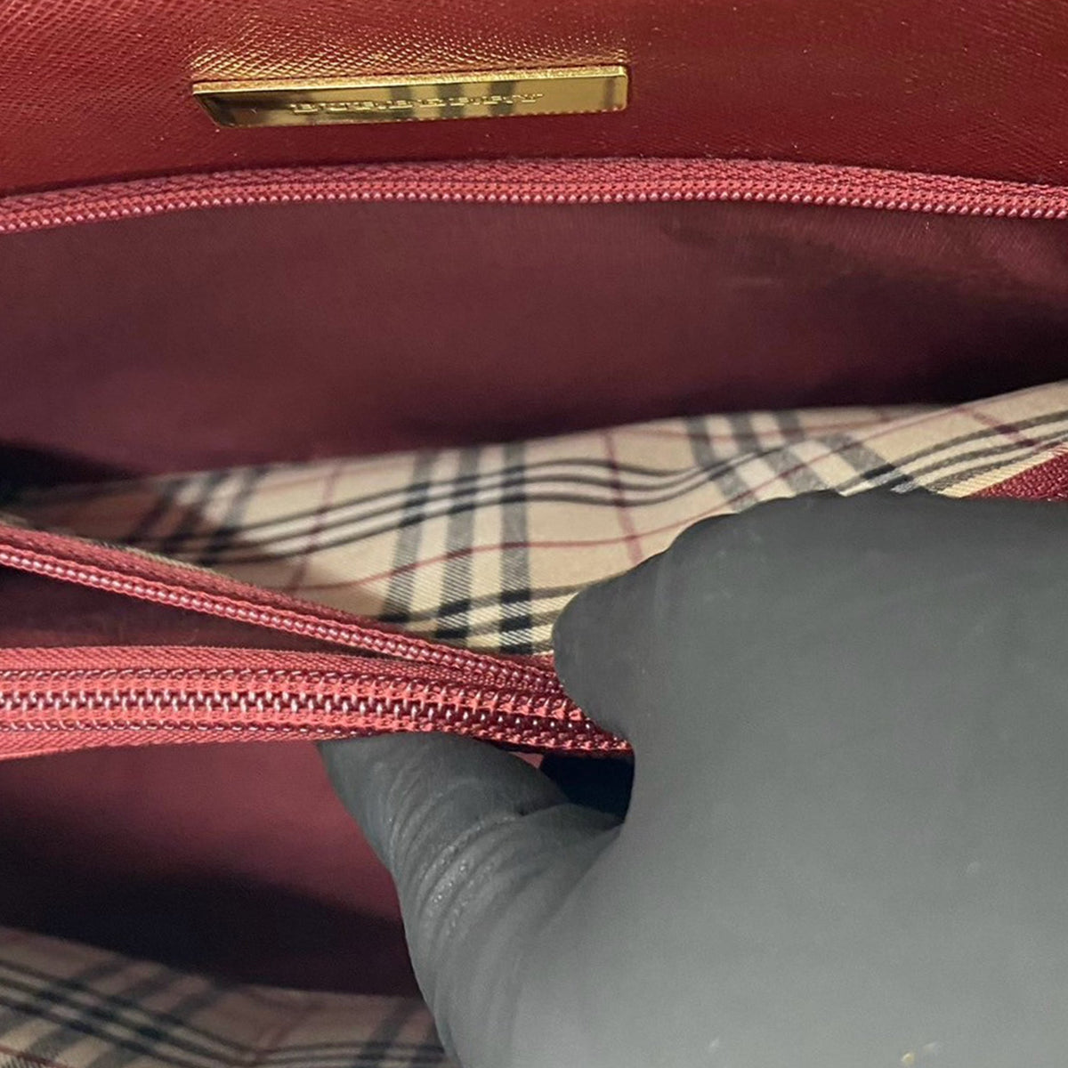 Burberry Leather Handbag
