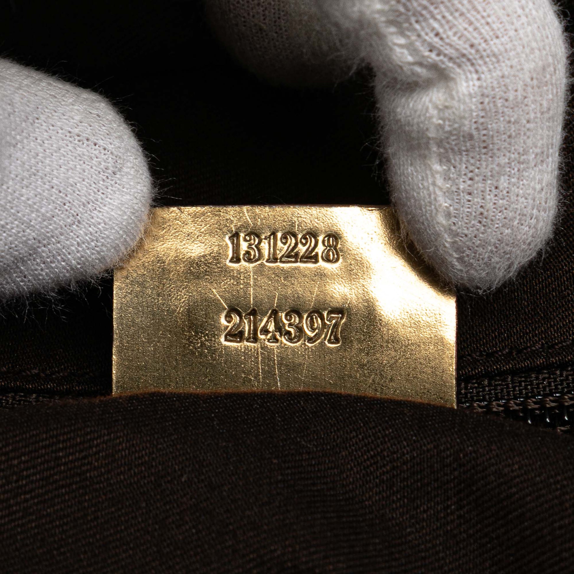 Gucci GG Canvas Web Handbag