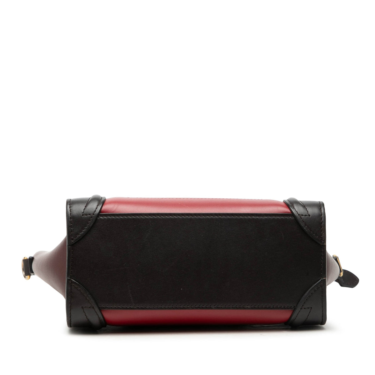 Celine Nano Tricolor Leather Luggage Tote