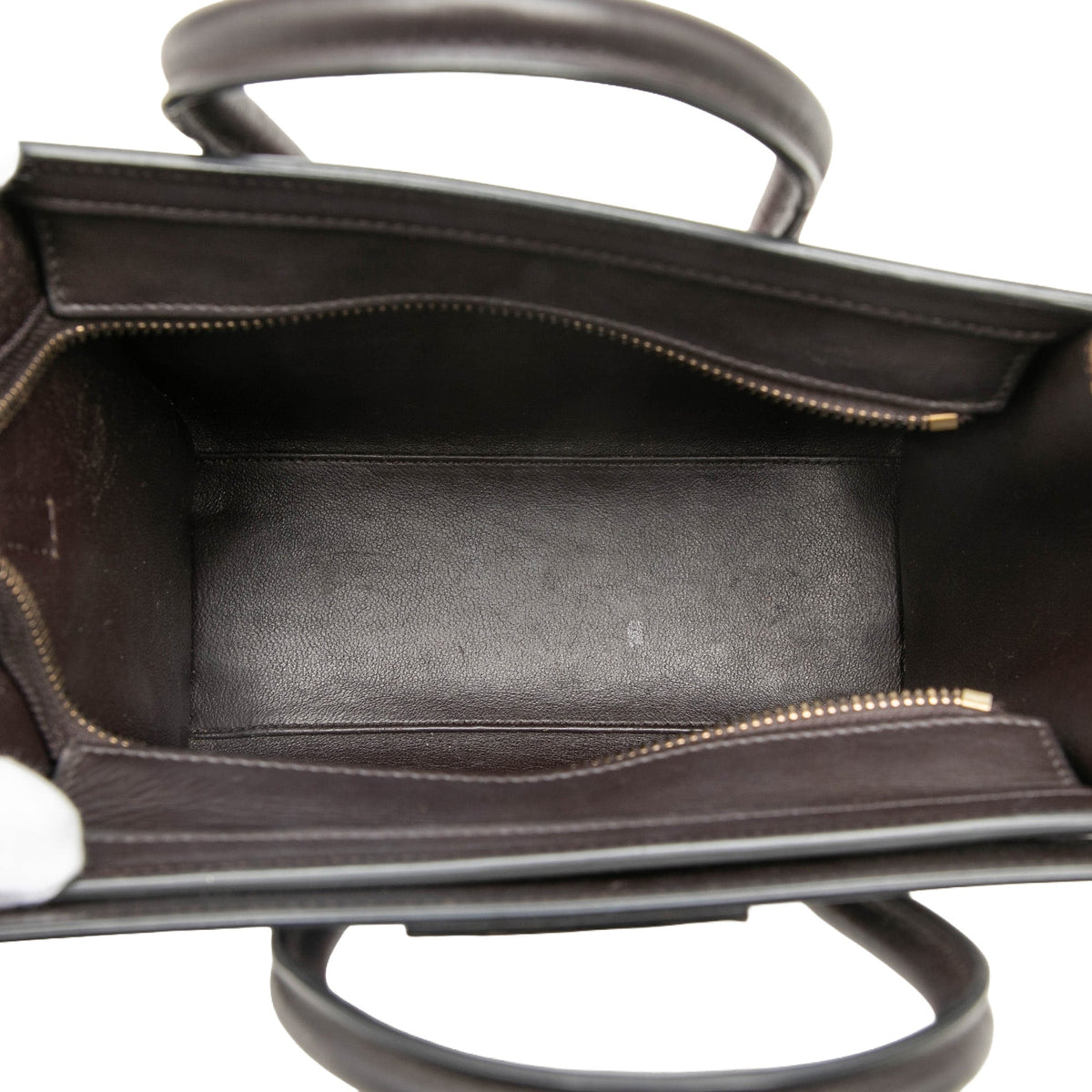 Celine Nano Tricolor Leather Luggage Tote