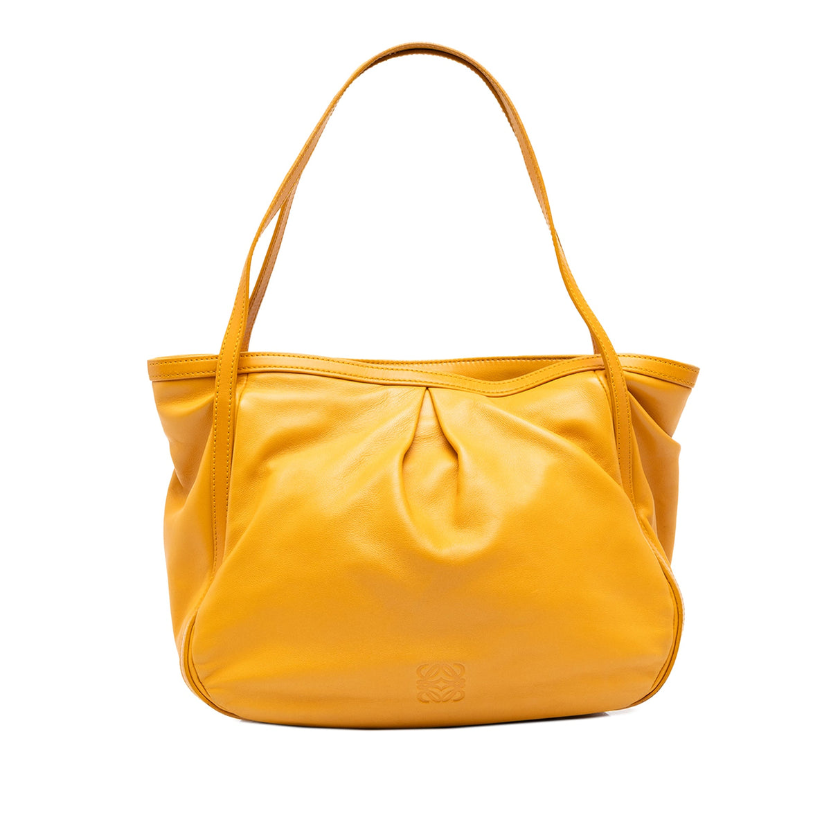 LOEWE Nappa Anagram Tote — Yellow