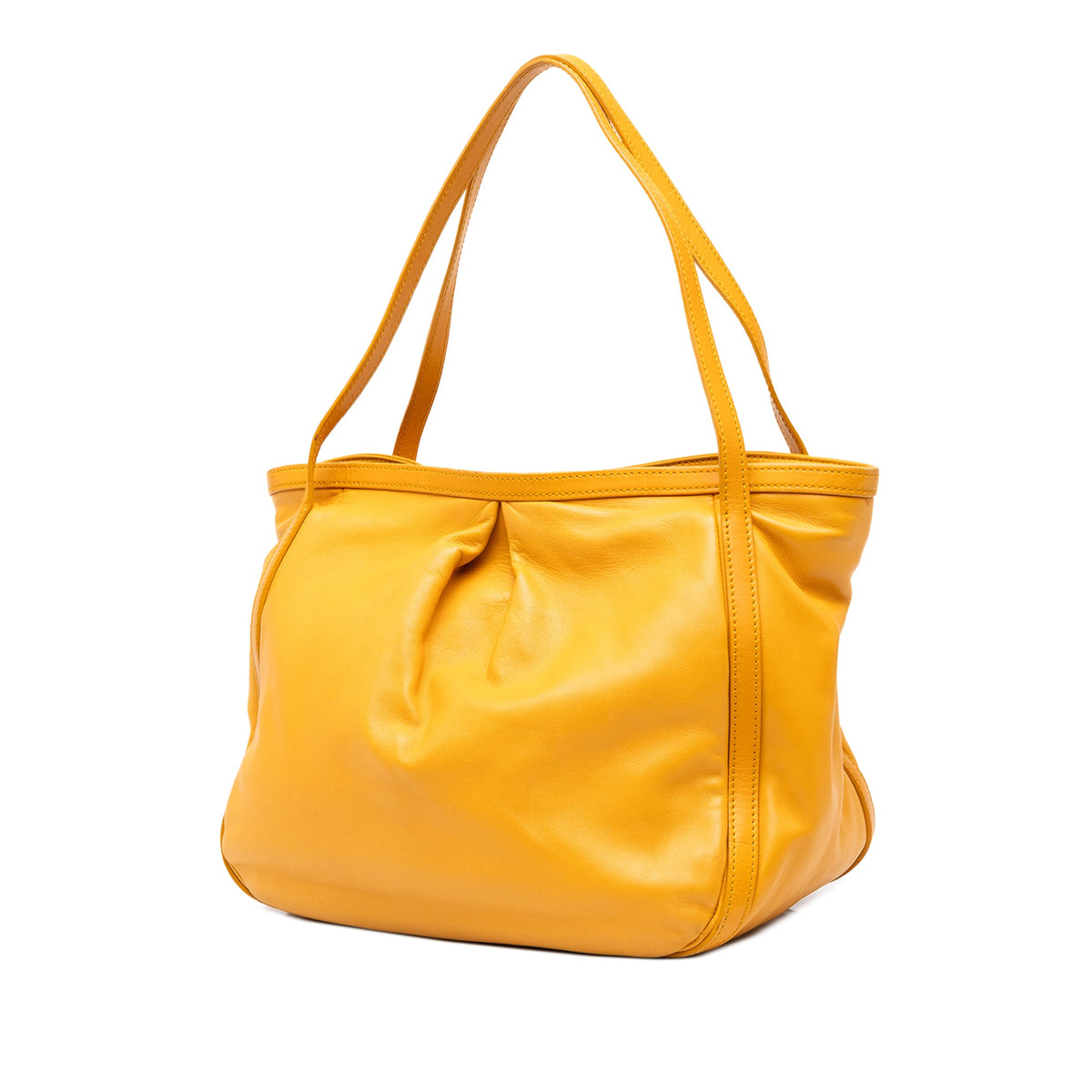 LOEWE Nappa Anagram Tote — Yellow