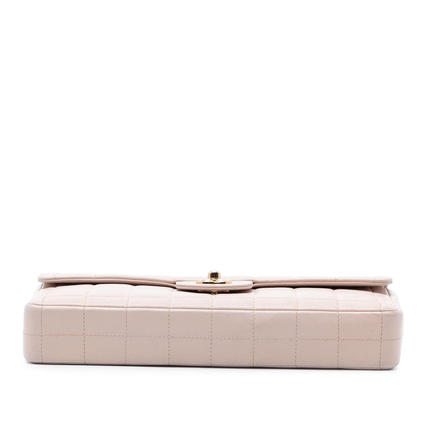 Chanel Chocolate Bar Lambskin East West Flap