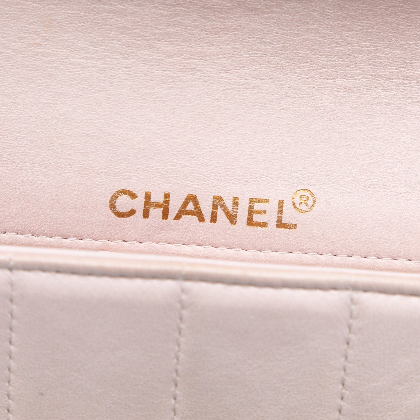 Chanel Chocolate Bar Lambskin East West Flap