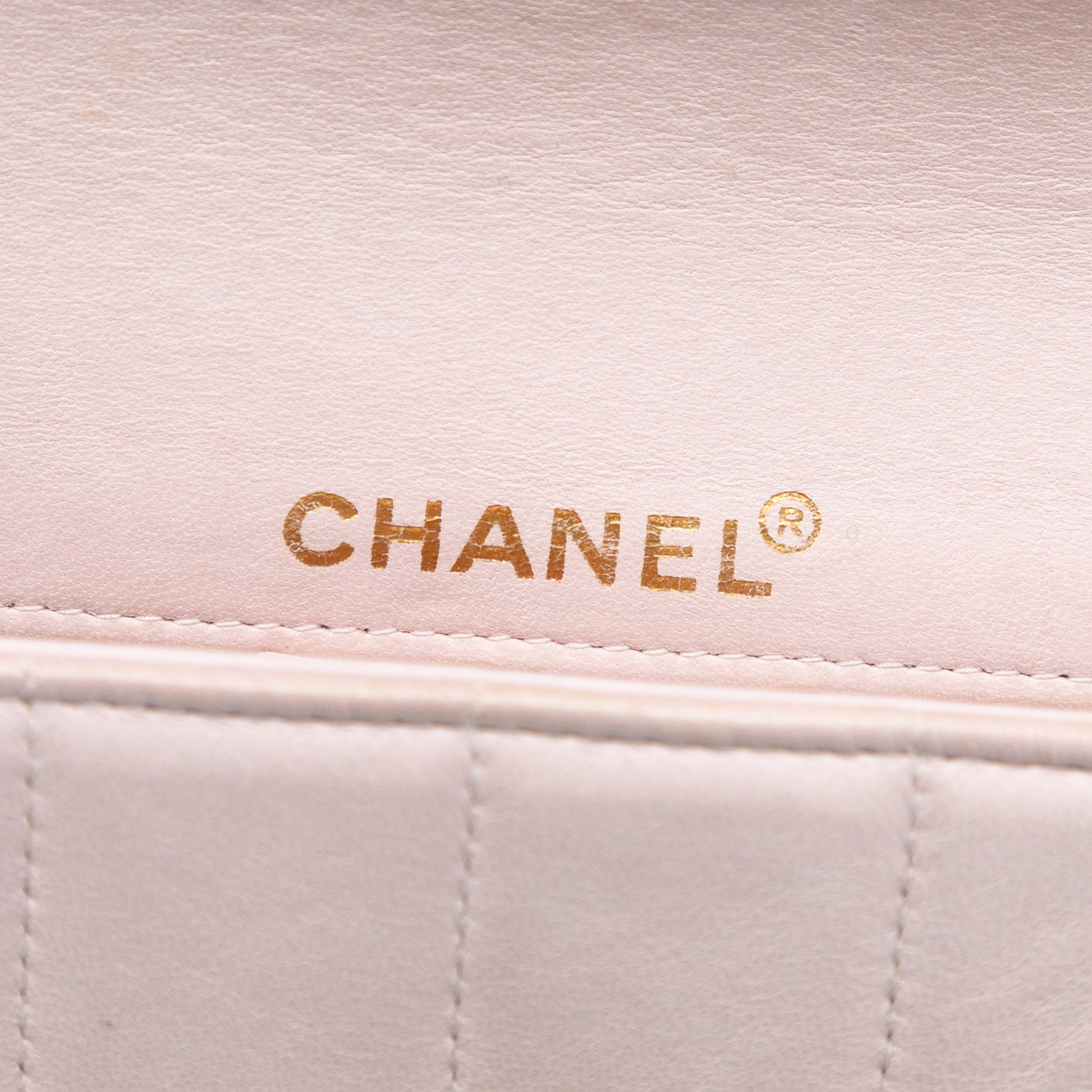 Chanel Chocolate Bar Lambskin East West Flap