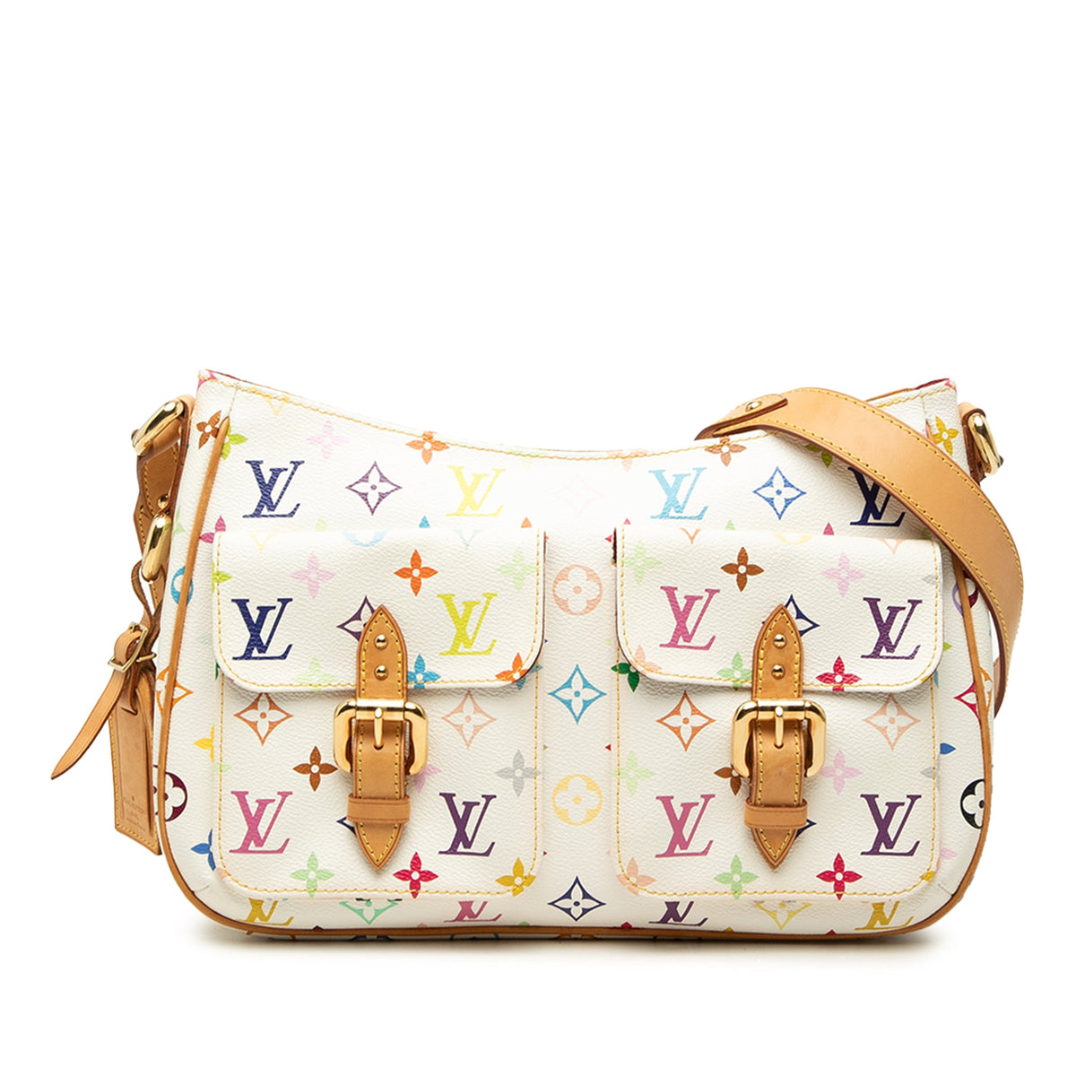 Louis Vuitton Monogram Multicolore Lodge GM — White
